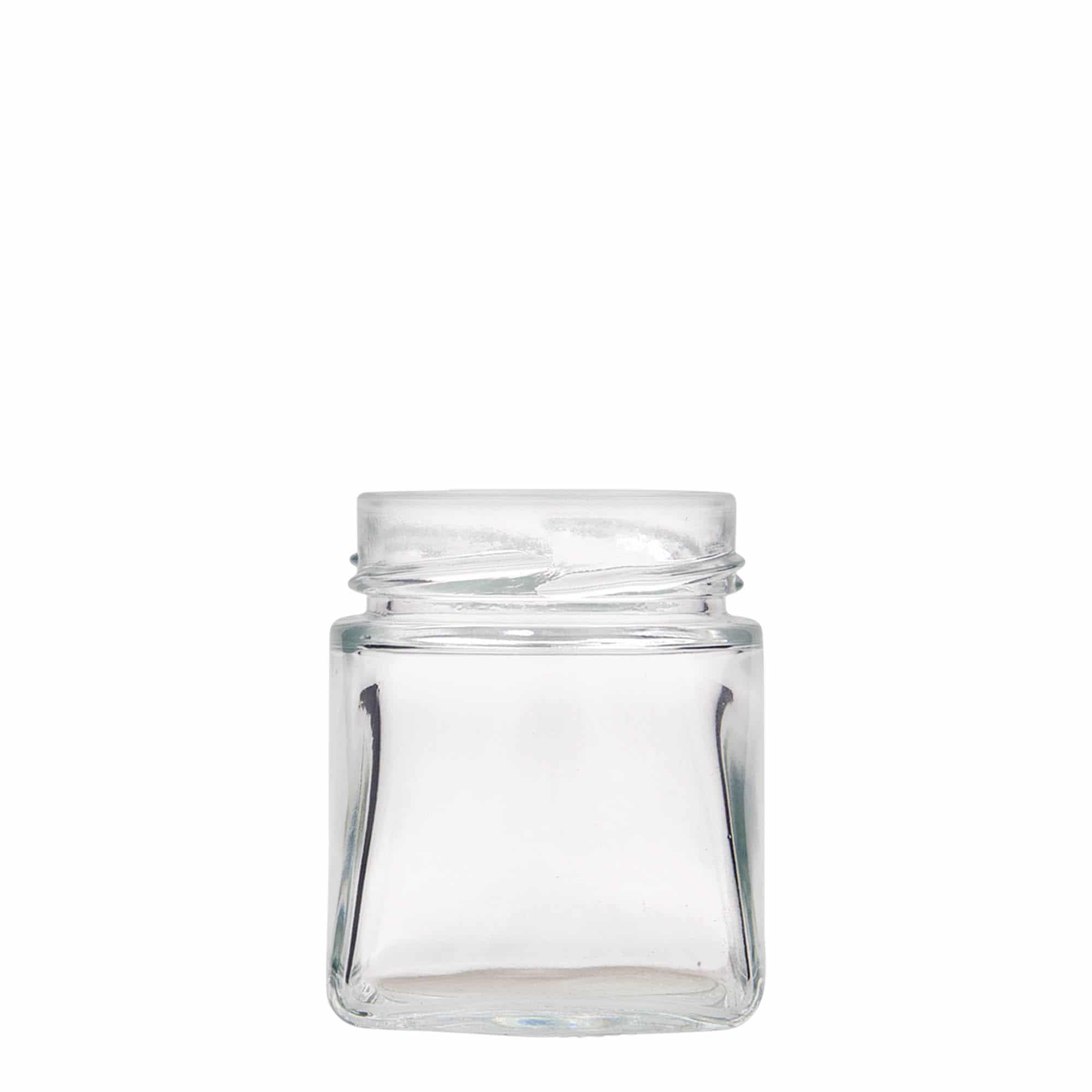 Bocal carré 212 ml 'Luxor', bouchage: Deep-Twist-Off (DTO 63) Bocal carré 212 ml 'Luxor', bouchage: Deep-Twist-Off (DTO 63)