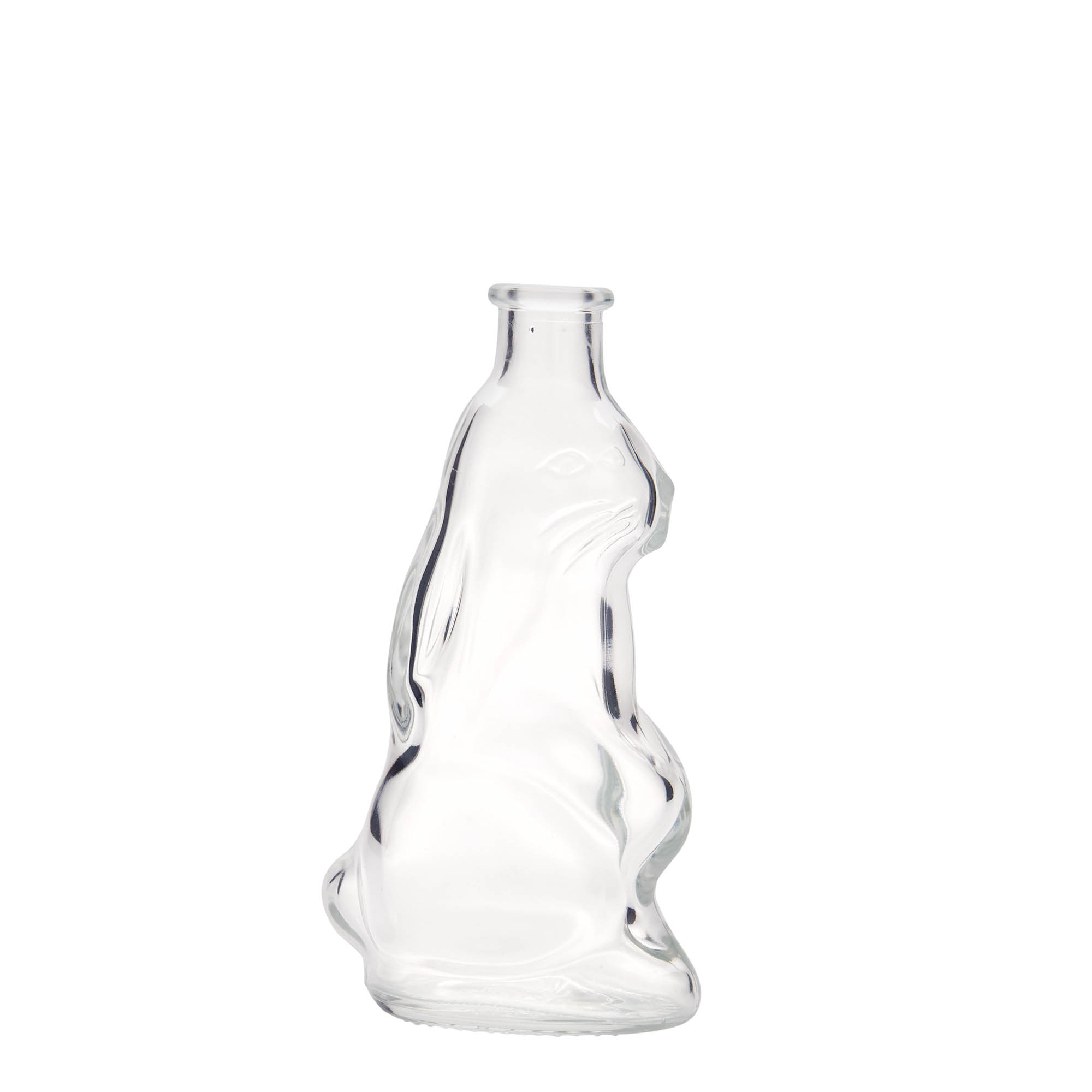 Bouteille en verre 200 ml 'Lapin', bouchage: bouchon Bouteille en verre 200 ml 'Lapin', bouchage: bouchon