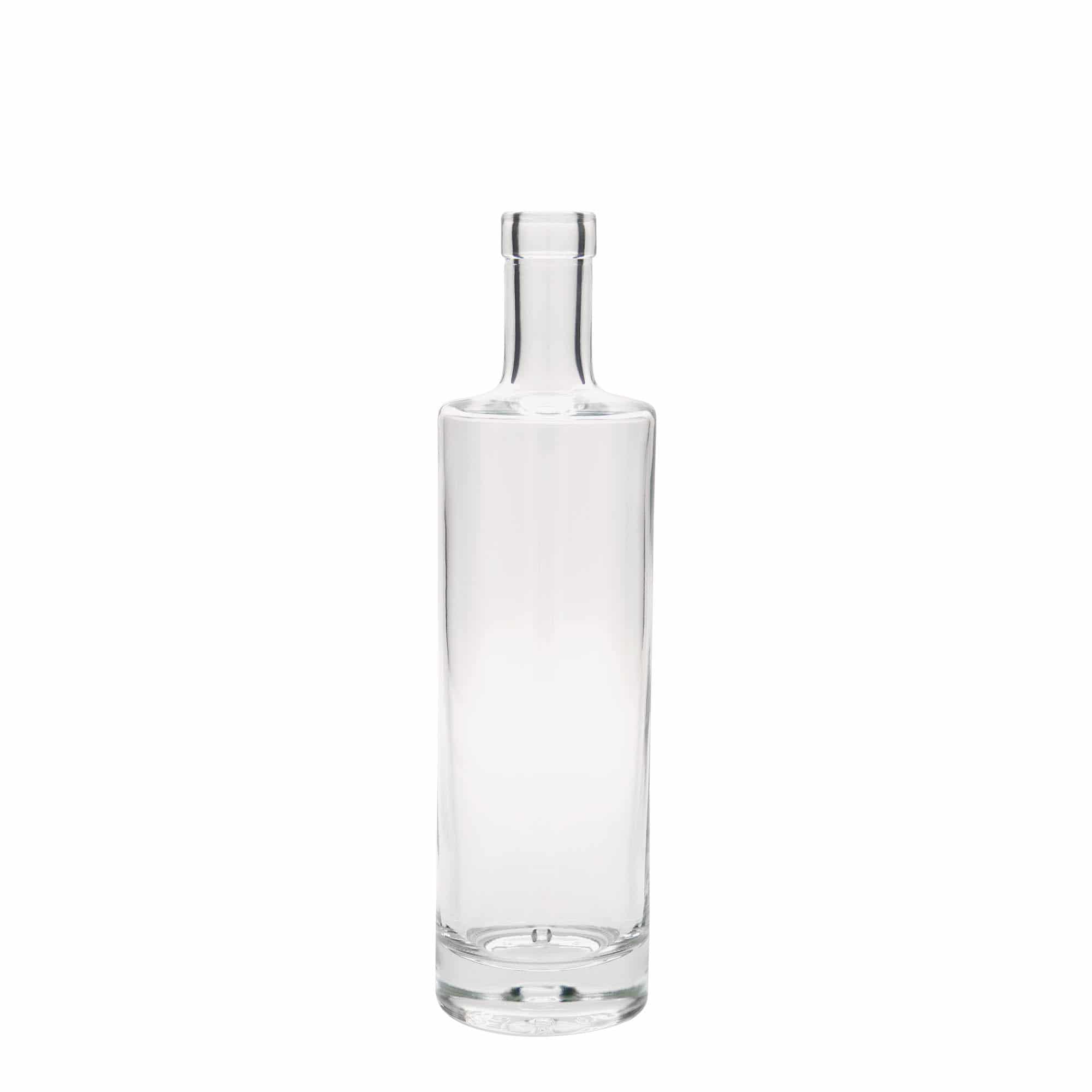 Glazen fles 'Titano', 500 ml, monding: kurk Glazen fles 'Titano', 500 ml, monding: kurk
