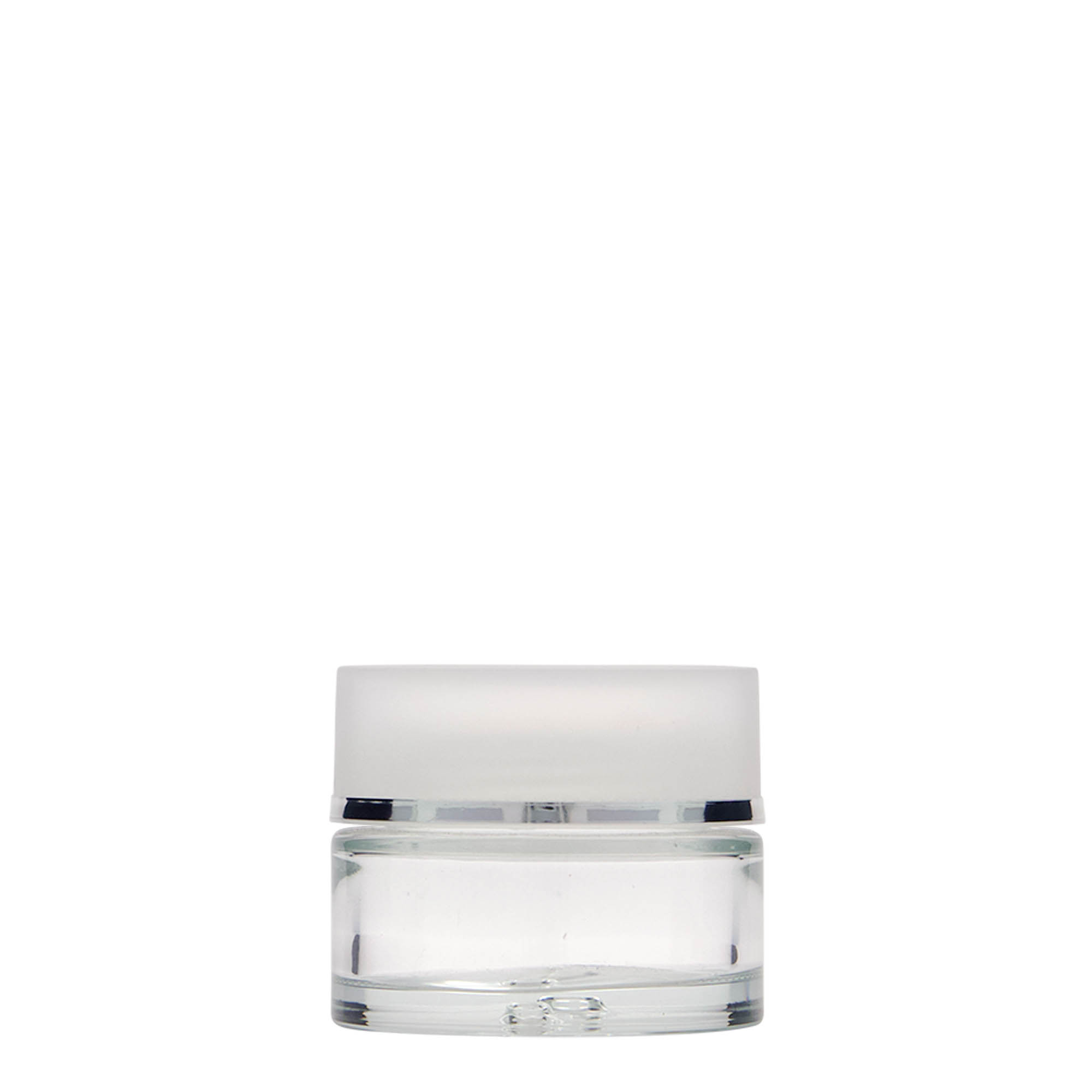 Pot 30 ml 'Clear Edition', verre, bouchage: Bougage à vis