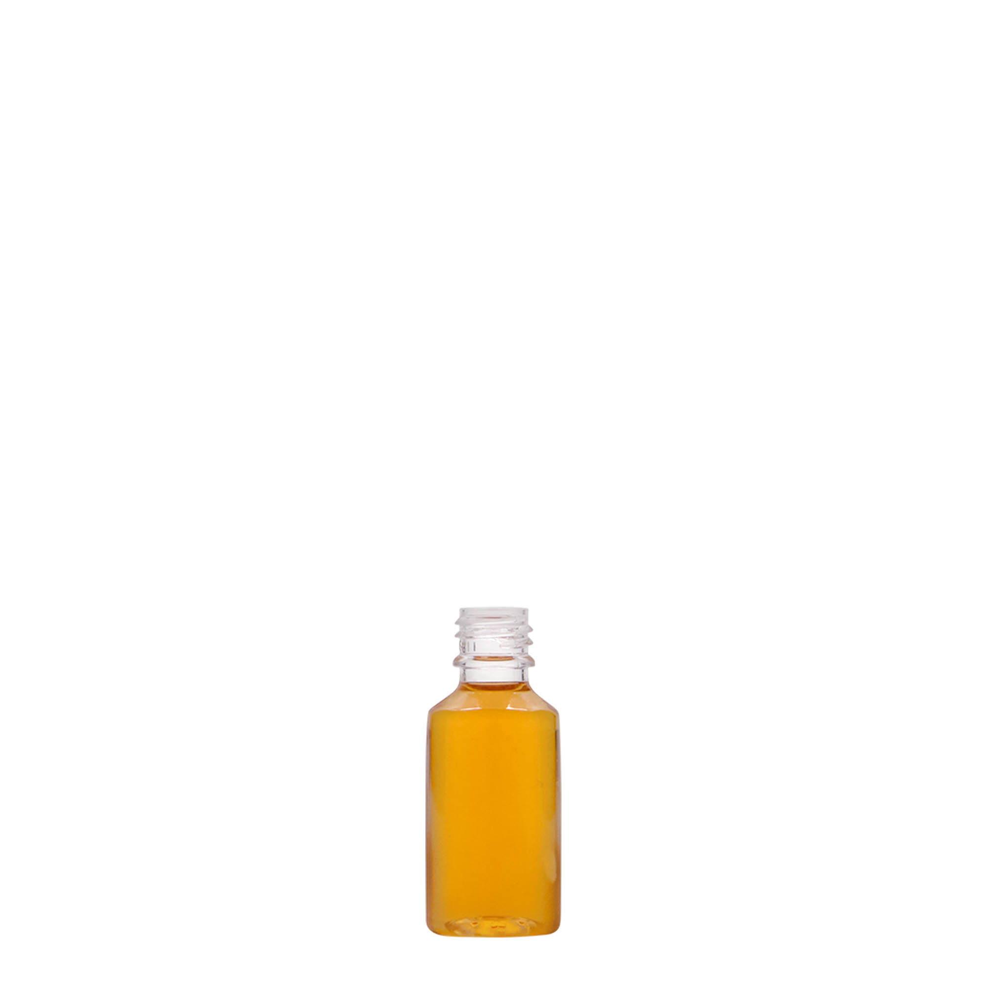 Bouteille en PET 10 ml 'E-Liquid' avec sécurité qualité et enfants, plastique, bouchage: Bougage à vis