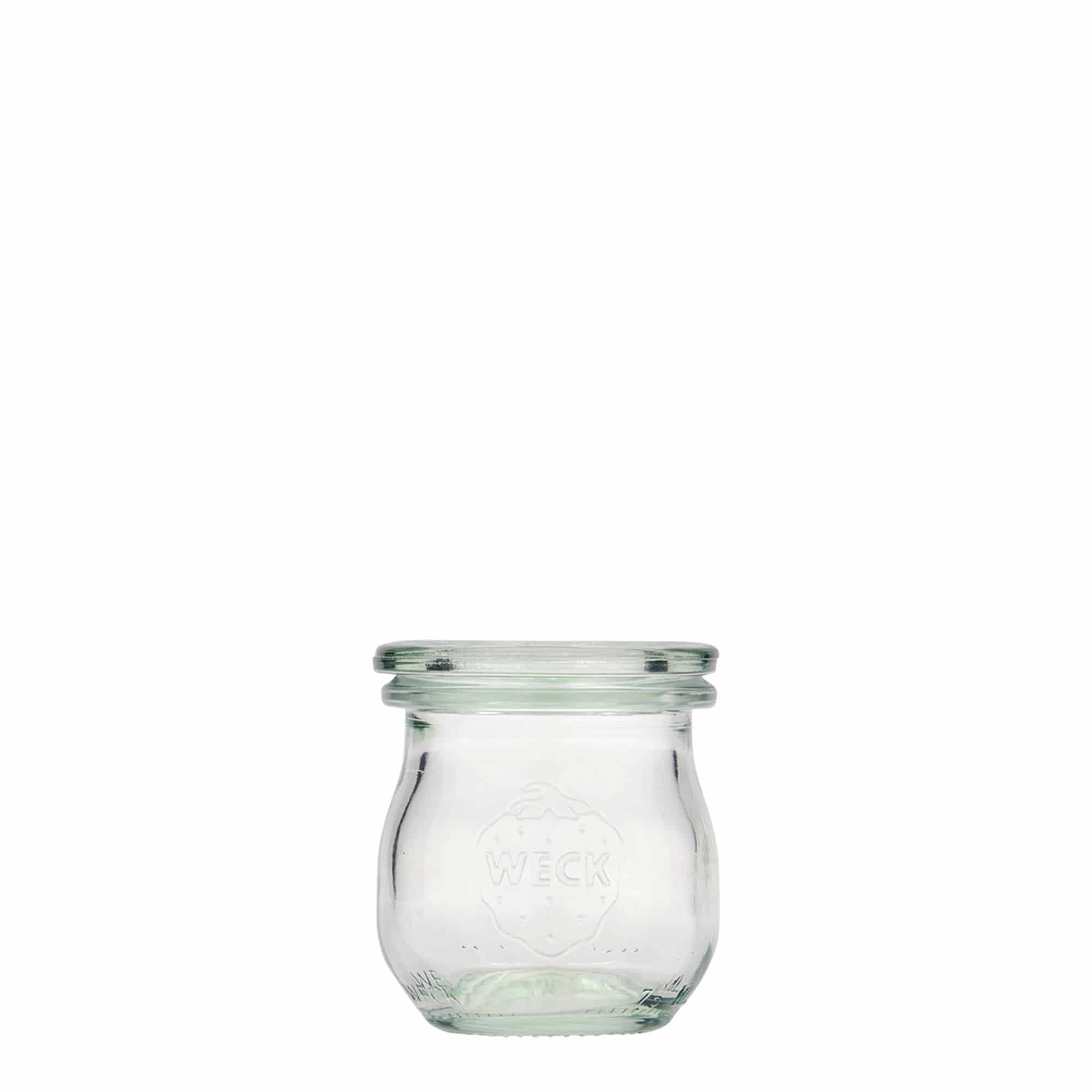 Bocal WECK tulipe 75 ml, bouchage: bords arrondis