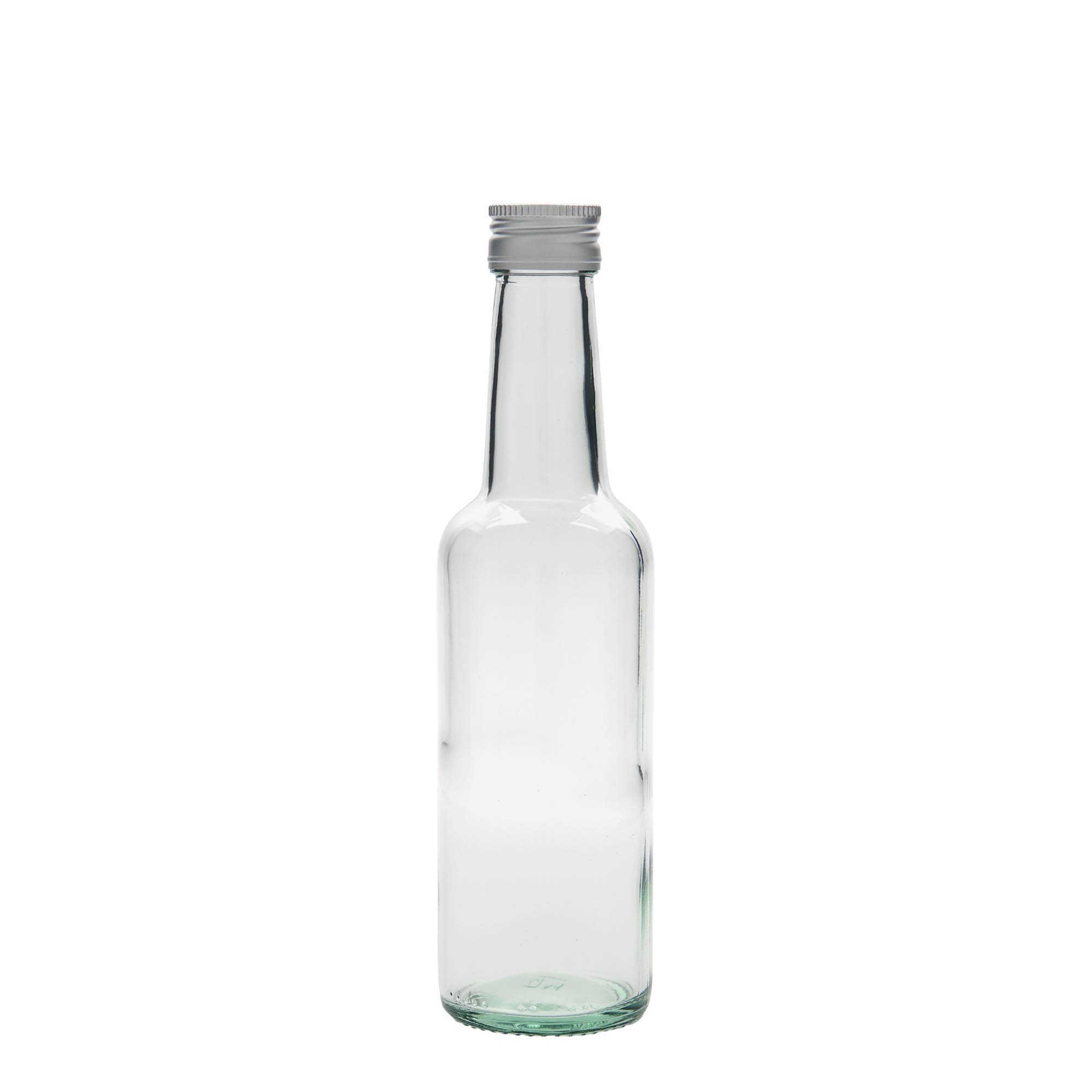 Bouteille en verre col droit 250 ml, bouchage: PP 28 Bouteille en verre col droit 250 ml, bouchage: PP 28
