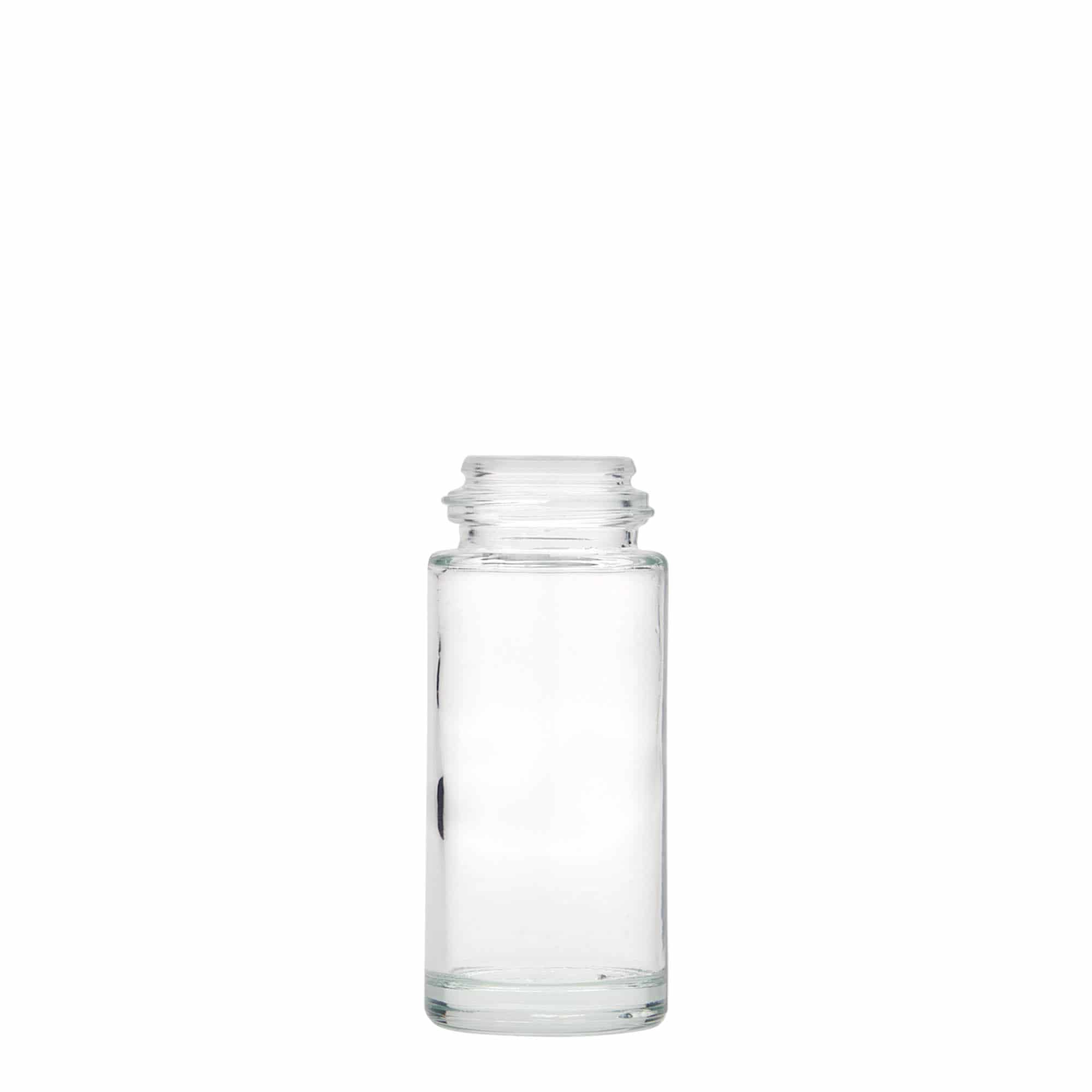 Rollerflesje, 50 ml, glas, monding: schroefsluiting