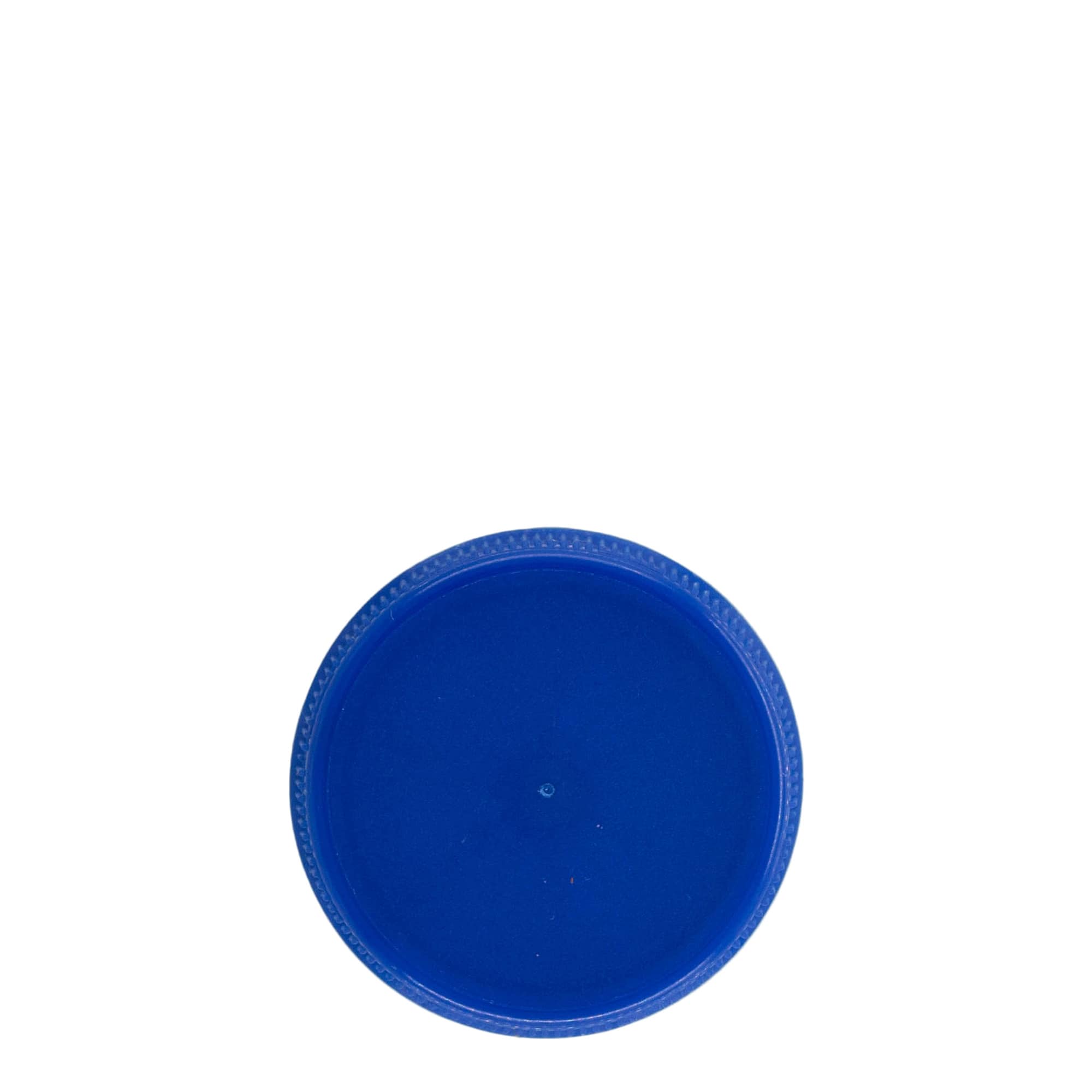 Bougage à vis avec filetage à double départ, plastique PE, bleu, pour bouchage: PET 38 mm Bougage à vis avec filetage à double départ, plastique PE, bleu, pour bouchage: PET 38 mm