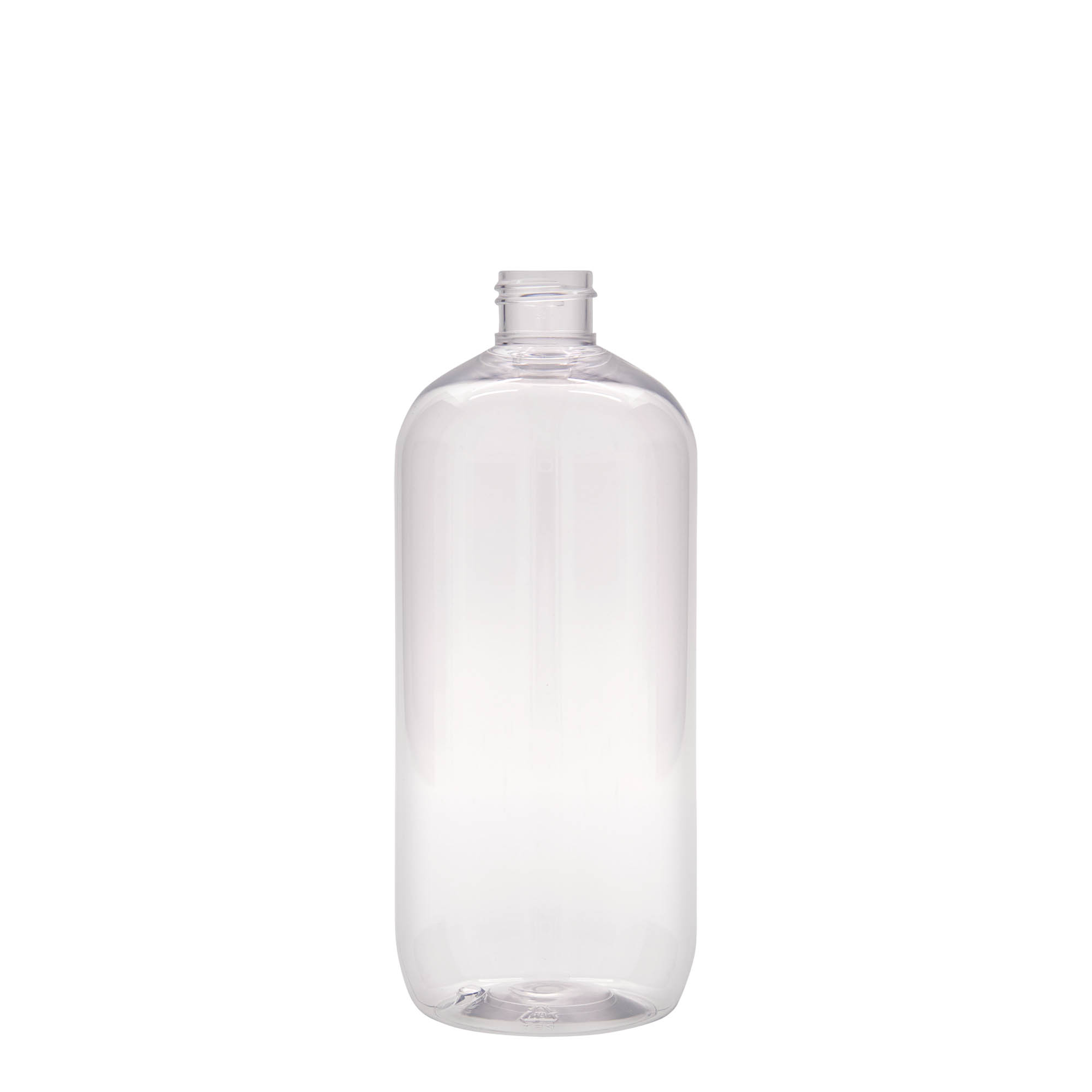 Petfles 'Boston', 500 ml, kunststof, monding: 24/410