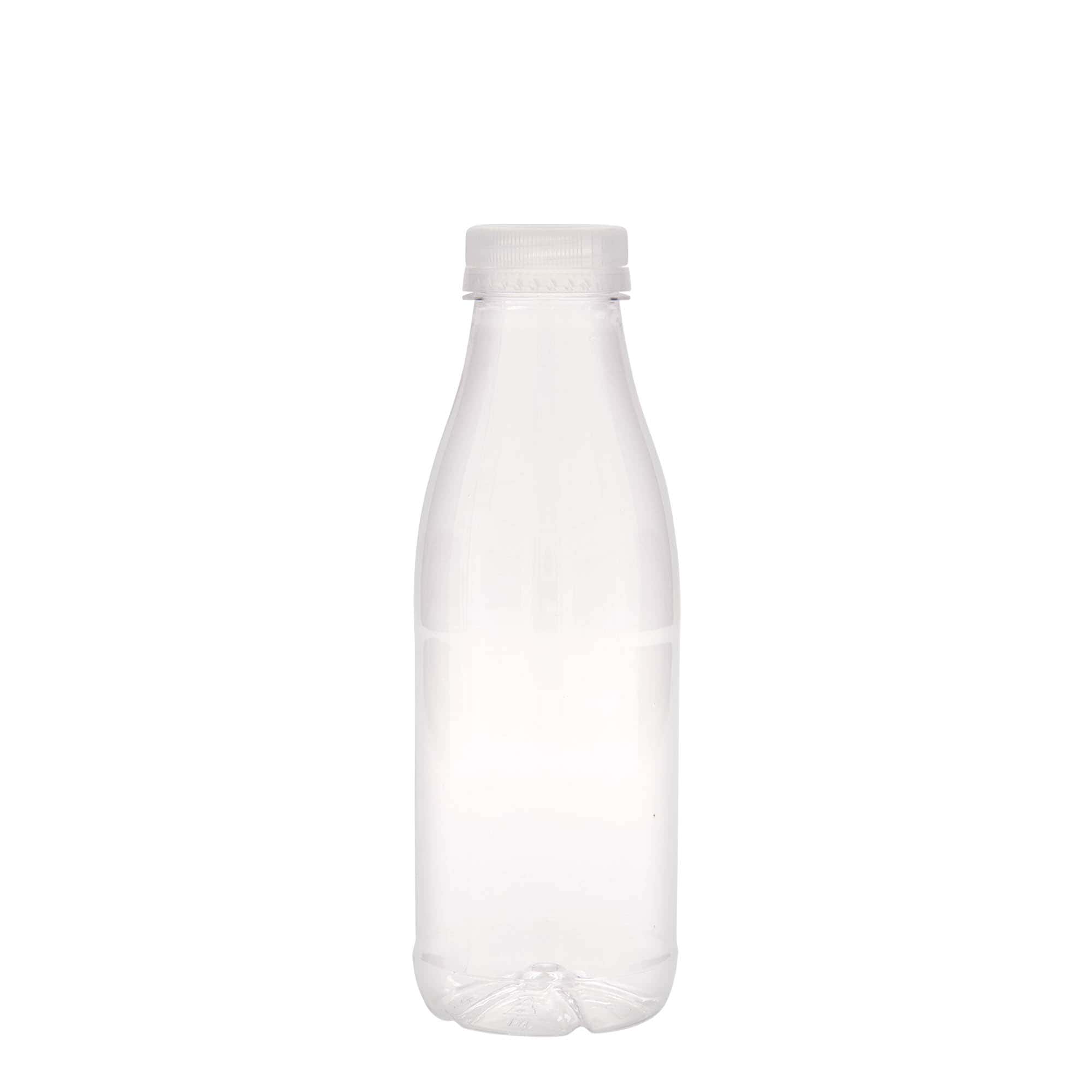Bouteille en PET 500 ml 'Milk and Juice', plastique, bouchage: 38 mm
