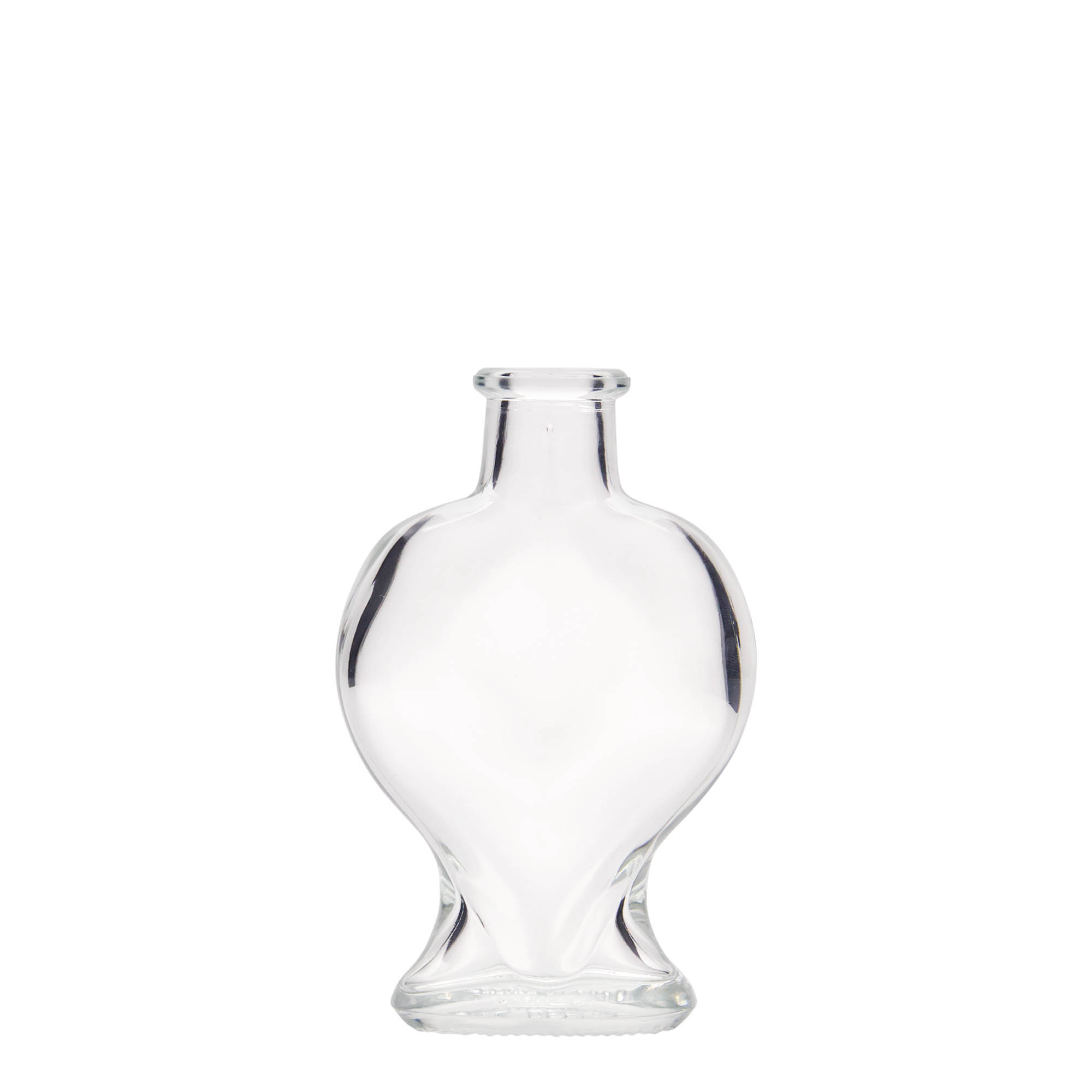 Glazen fles 'Doodkist', 100 ml, monding: kurk
