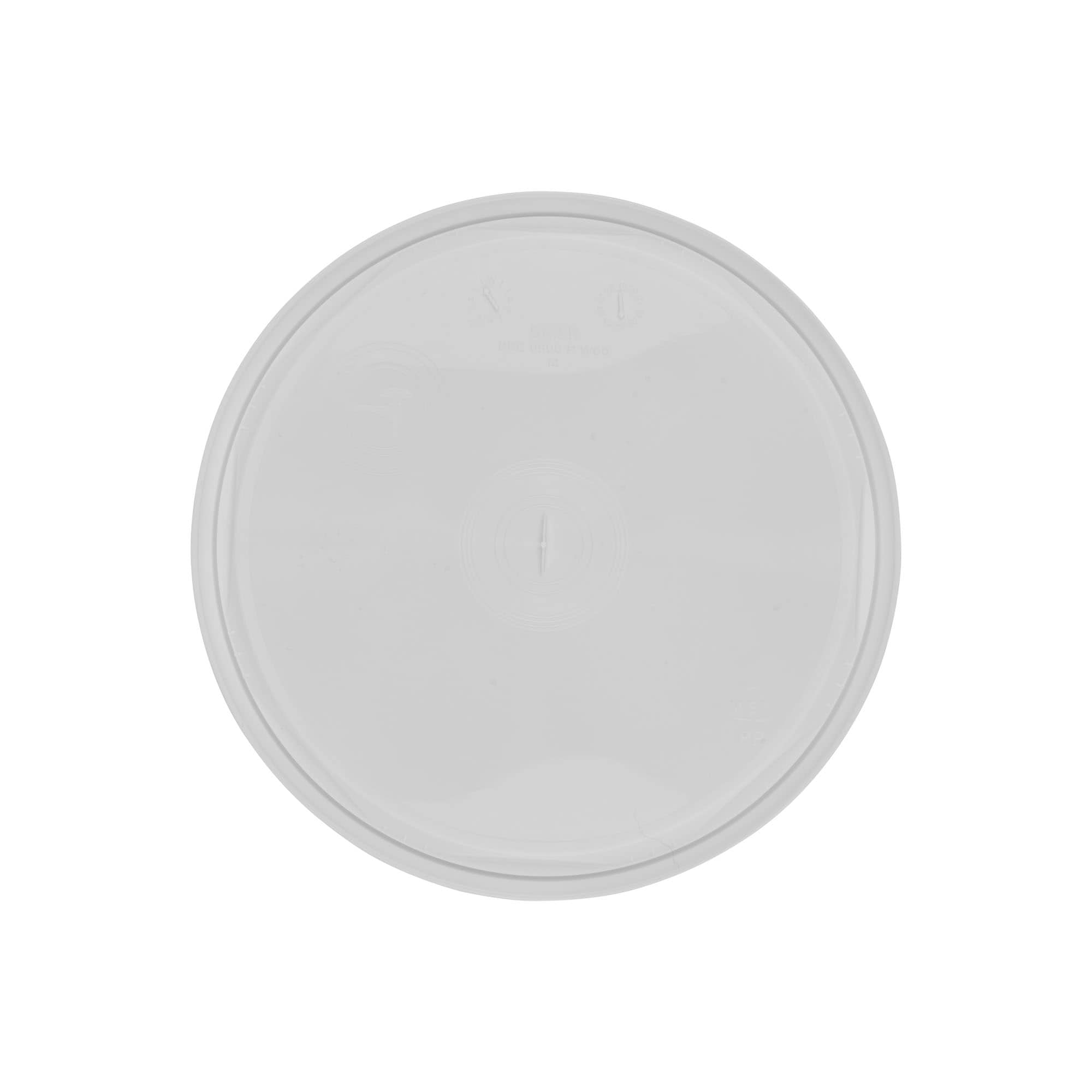 Deksel voor emmer 5-6 l, PP-kunststof, wit