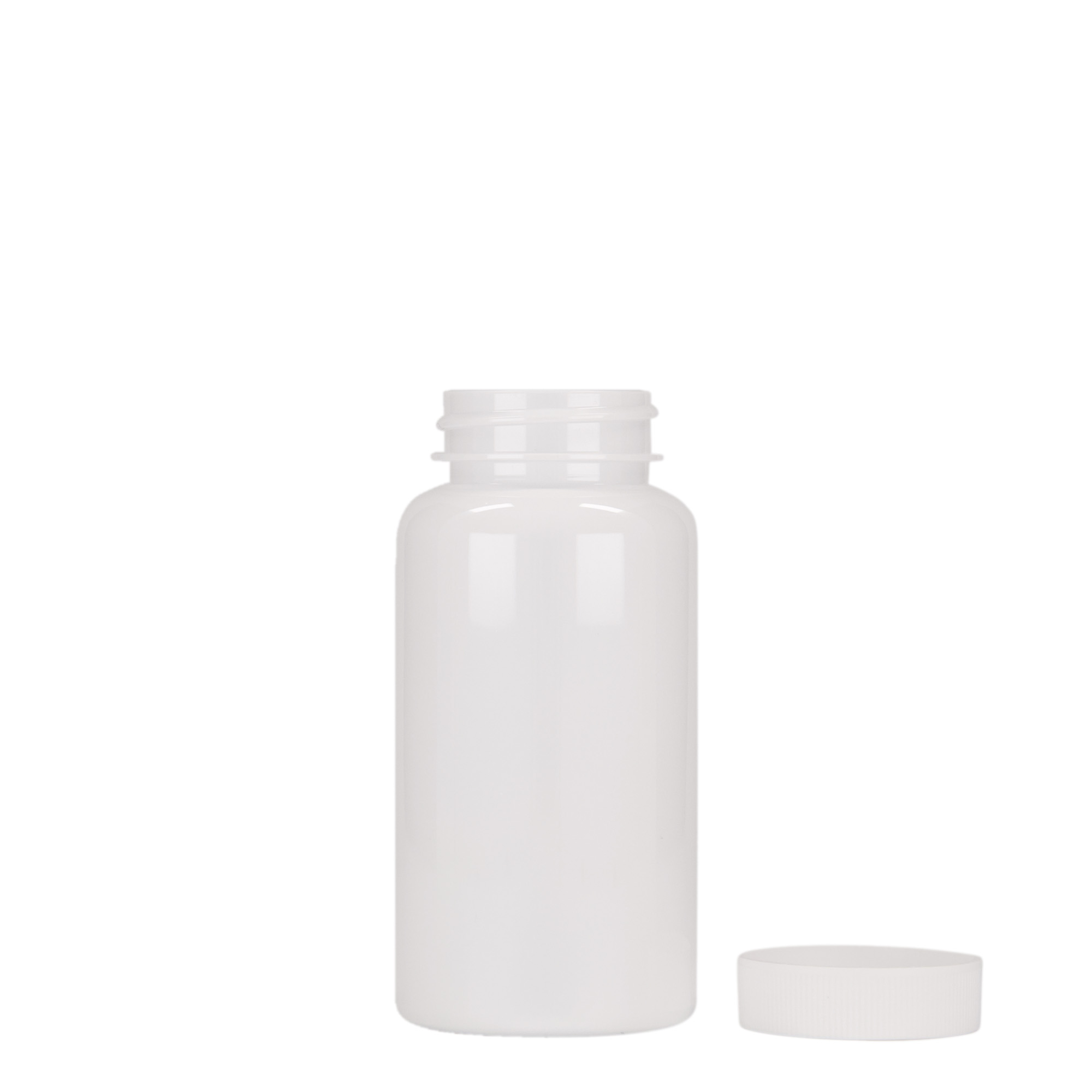 Packer en PET 150 ml, plastique, blanc, bouchage: 38/400 Packer en PET 150 ml, plastique, blanc, bouchage: 38/400