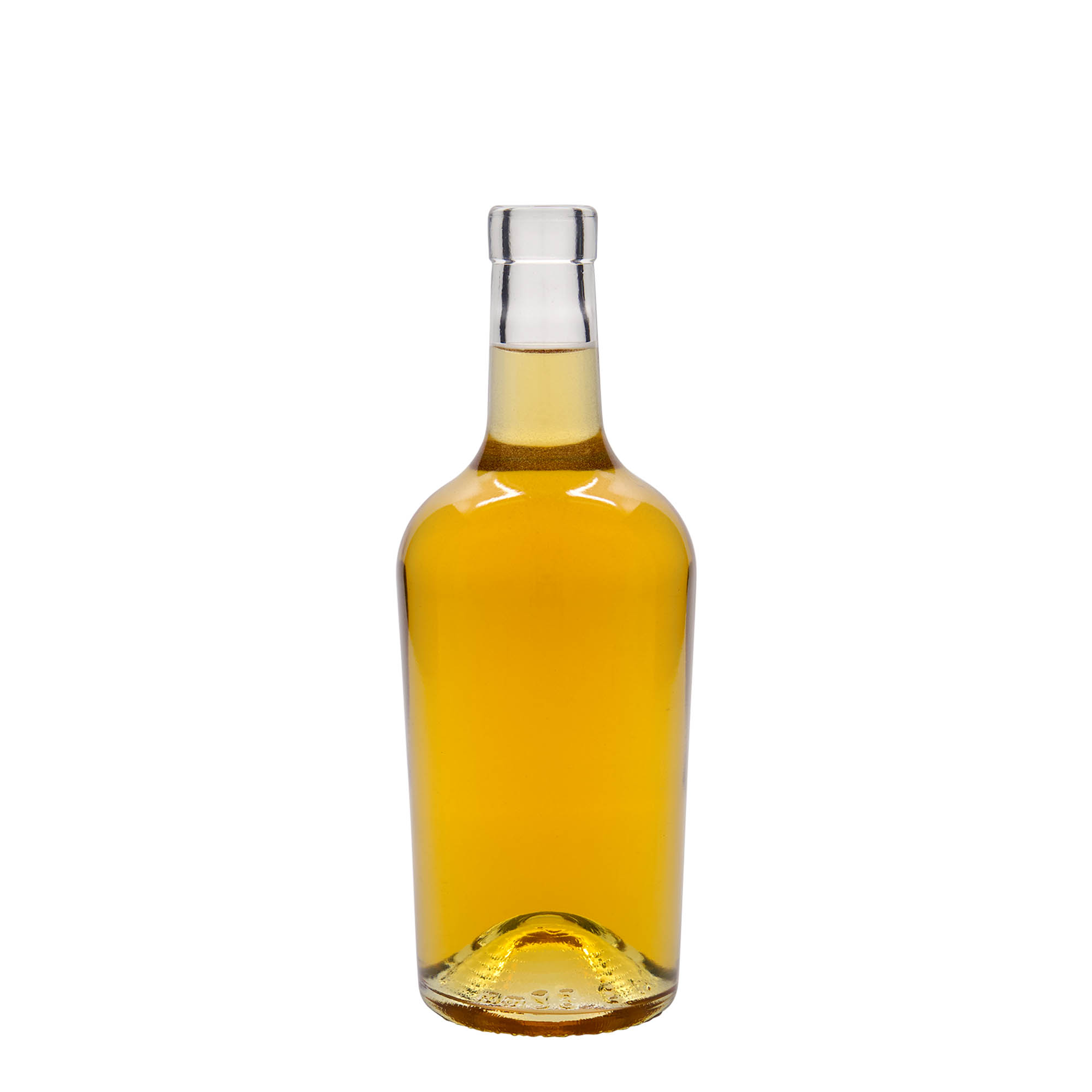 Glazen fles 'Margarethe', 500 ml, monding: kurk Glazen fles 'Margarethe', 500 ml, monding: kurk