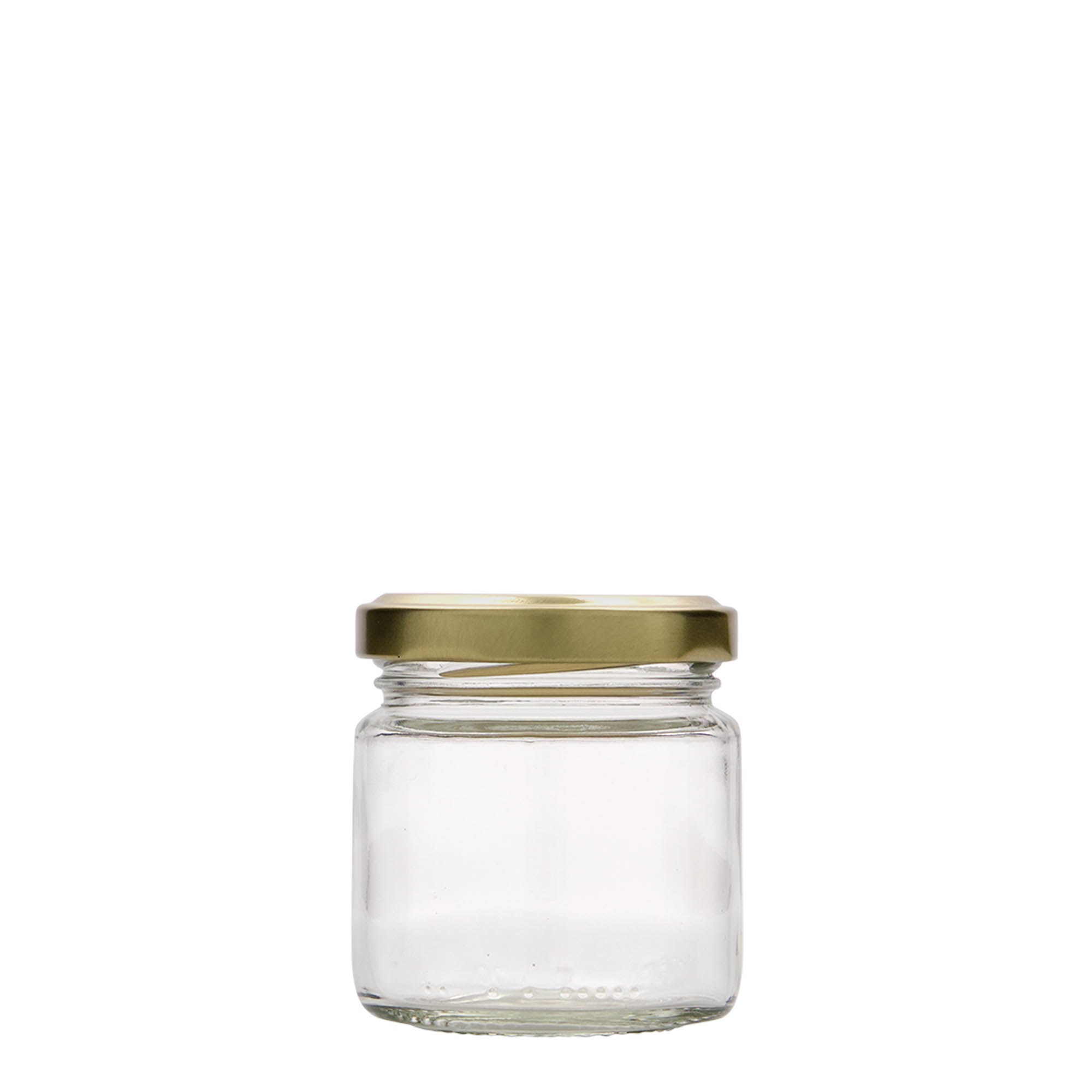 Ronde pot, 106 ml, monding: twist-off (TO 53) Ronde pot, 106 ml, monding: twist-off (TO 53)