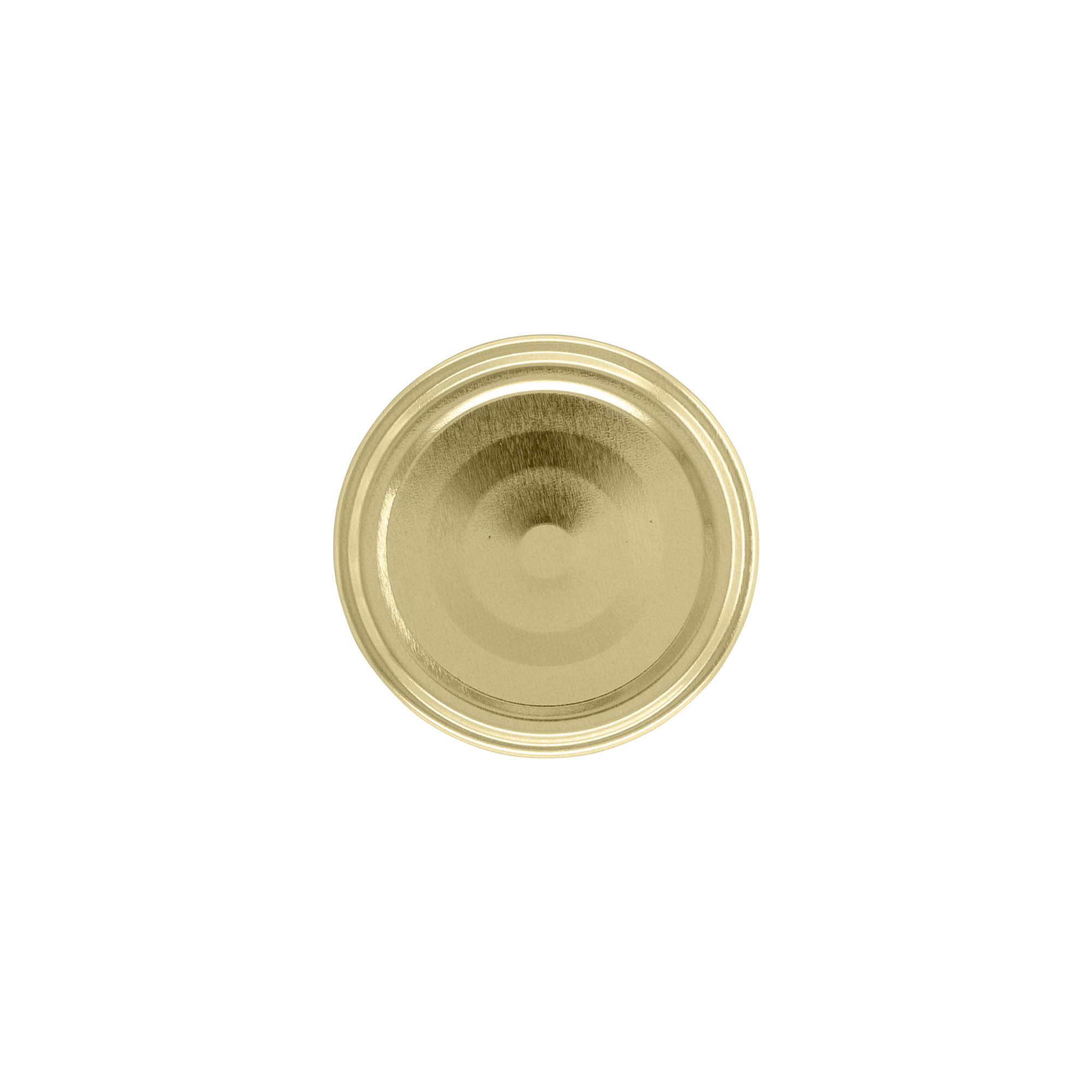 Twist-offdeksel, blik, goud, voor monding: TO 58 Twist-offdeksel, blik, goud, voor monding: TO 58