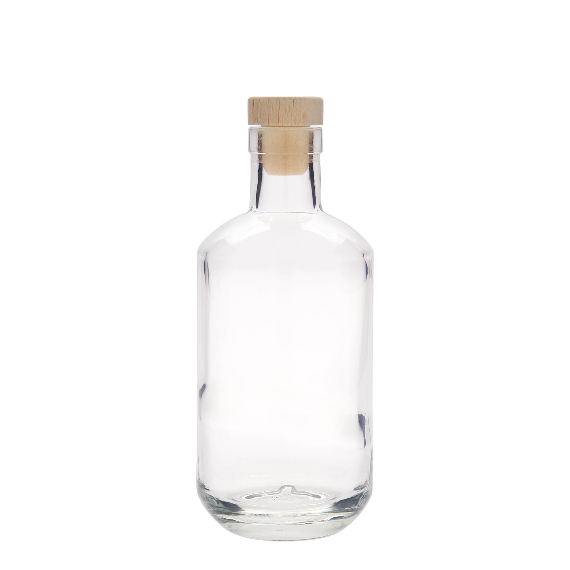 Glazen fles 'Vienna', 500 ml, monding: kurk Glazen fles 'Vienna', 500 ml, monding: kurk