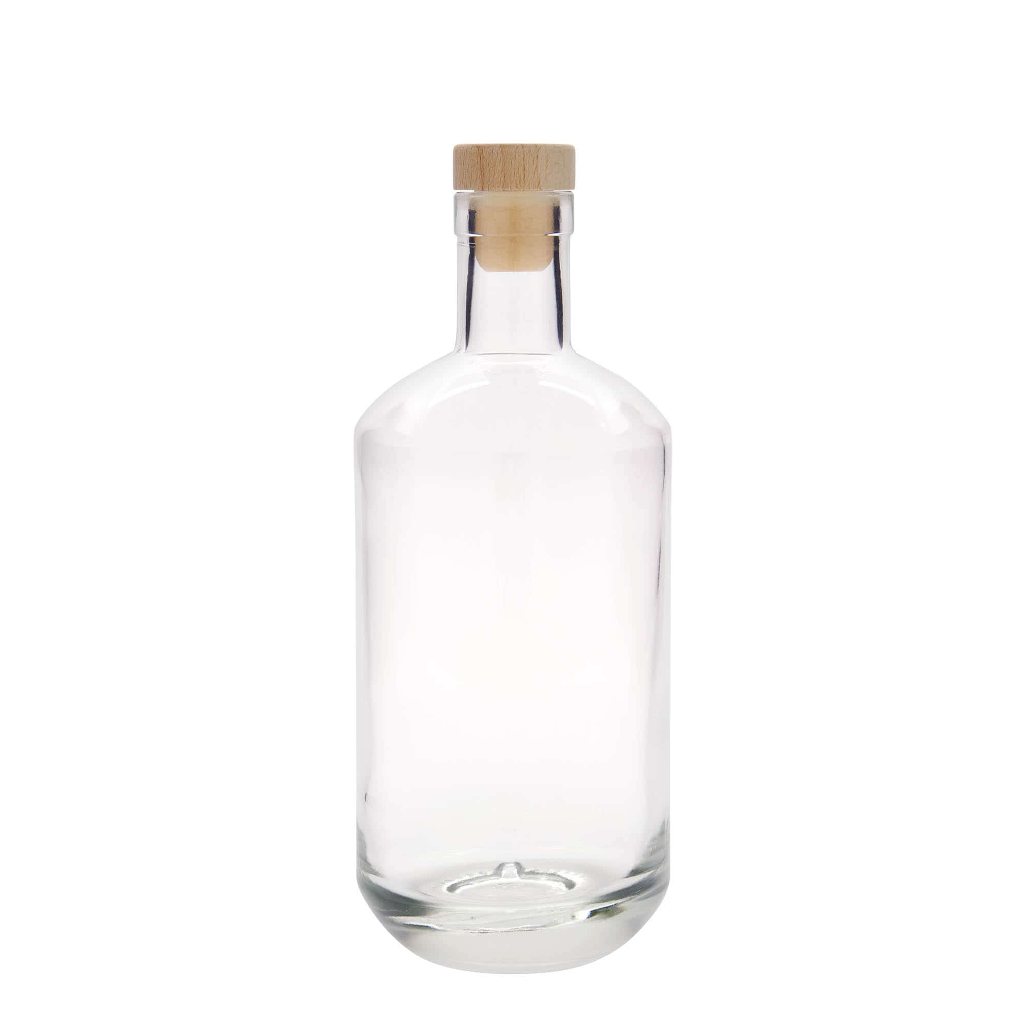 Glazen fles 'Vienna', 700 ml, monding: kurk
