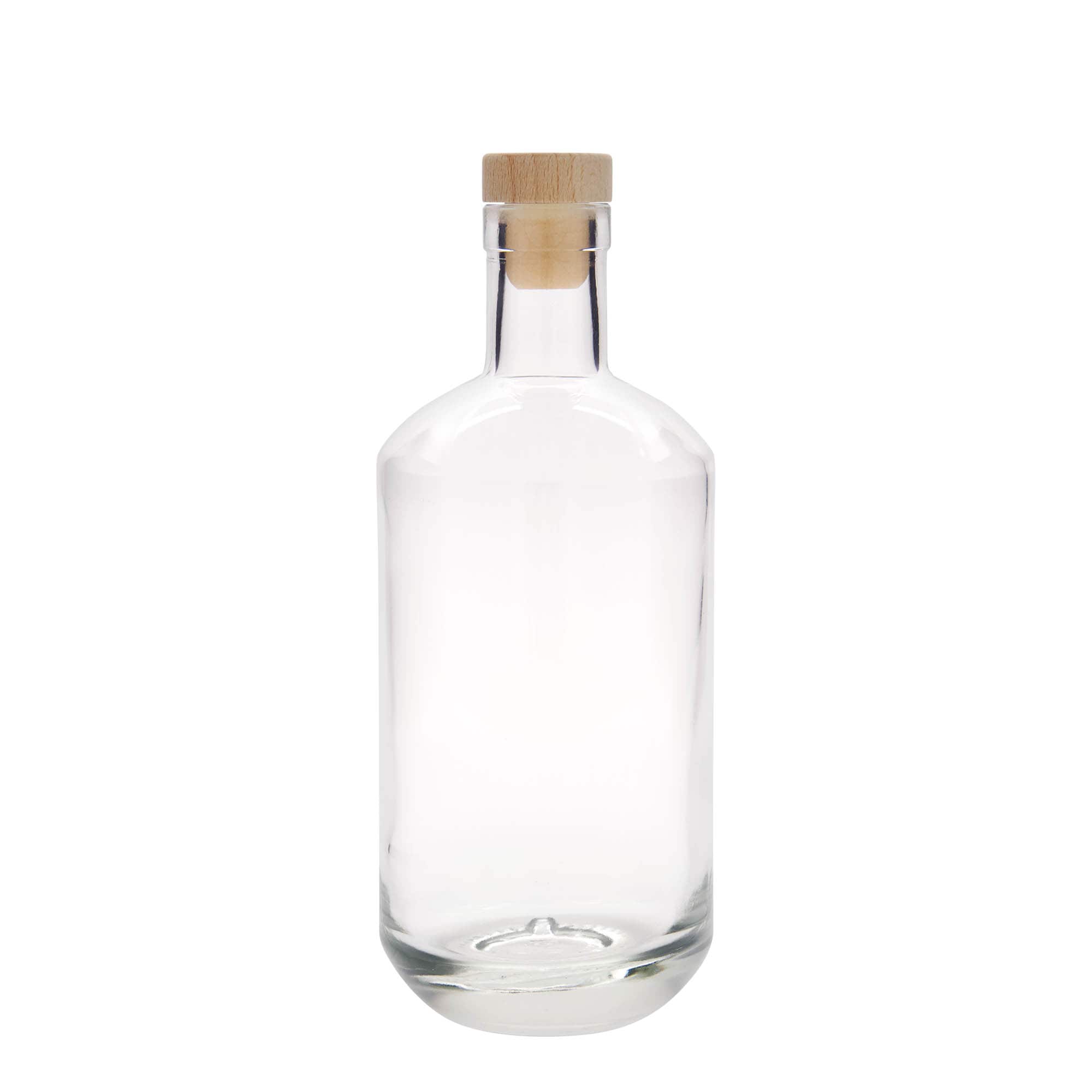 Glazen fles 'Vienna', 700 ml, monding: kurk