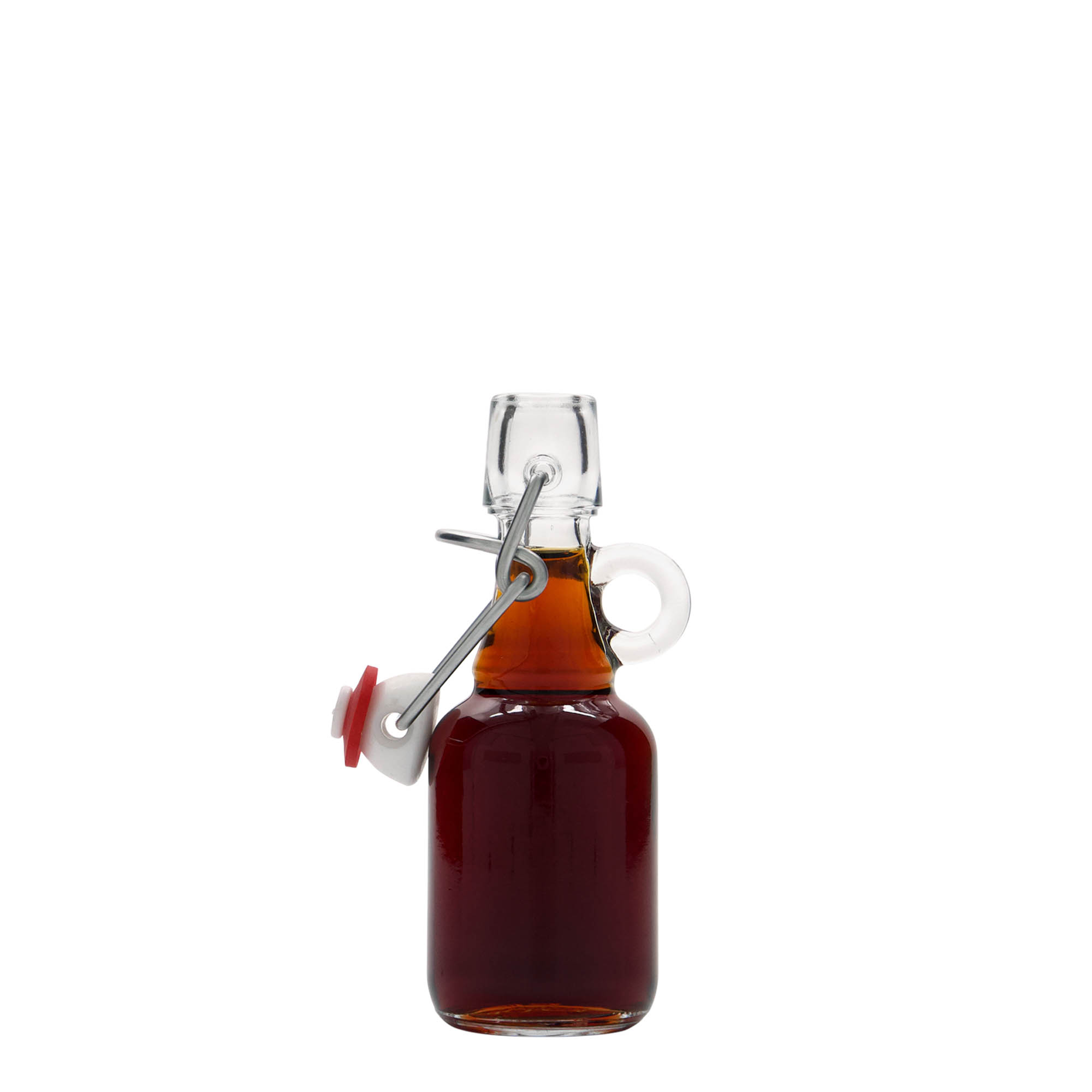 Bouteille en verre 40 ml 'Santos', bouchage: bouchon mécanique Bouteille en verre 40 ml 'Santos', bouchage: bouchon mécanique