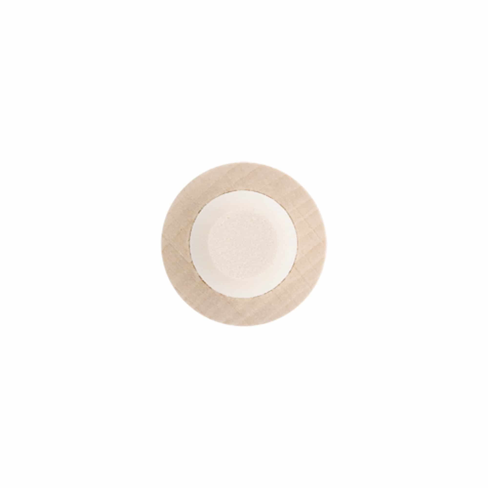 Bouchon à poignée 18 mm, bois/plastique, pour bouchage: bouchon