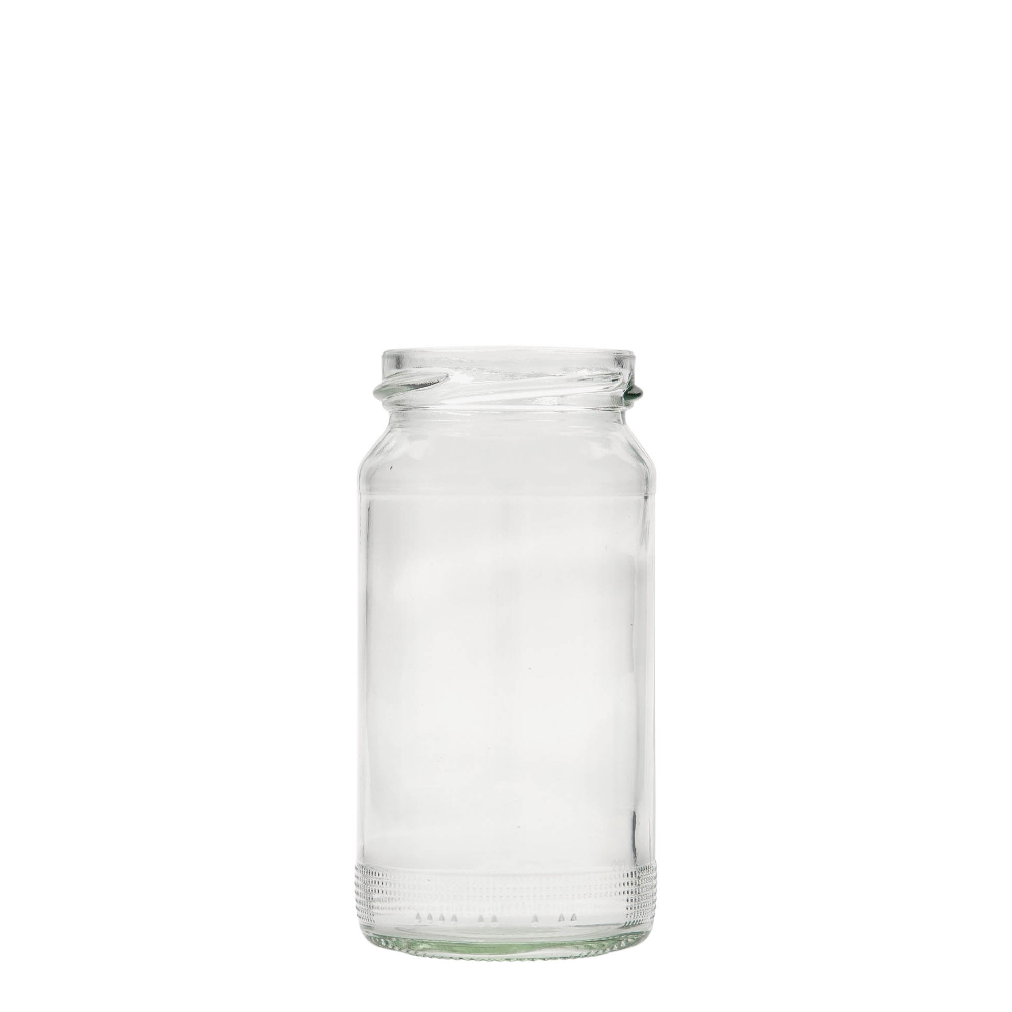 Hoge ronde pot, 212 ml, monding: twist-off (TO 53) Hoge ronde pot, 212 ml, monding: twist-off (TO 53)