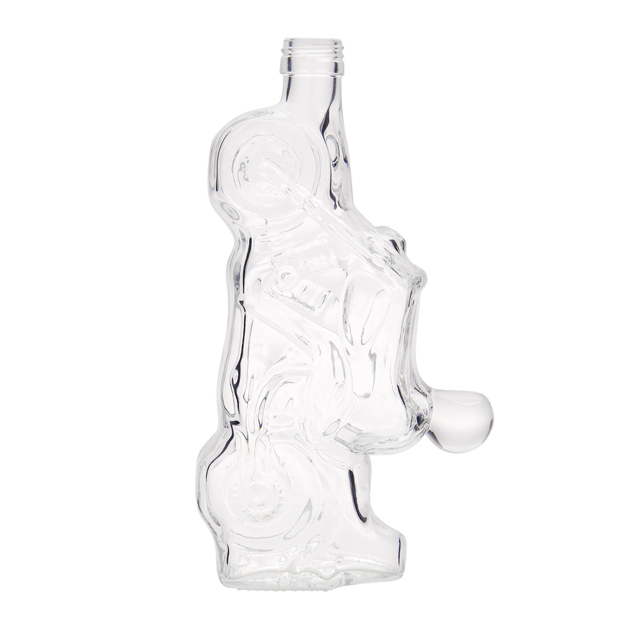 Glazen fles 'Motor', 350 ml, monding: PP 28 Glazen fles 'Motor', 350 ml, monding: PP 28
