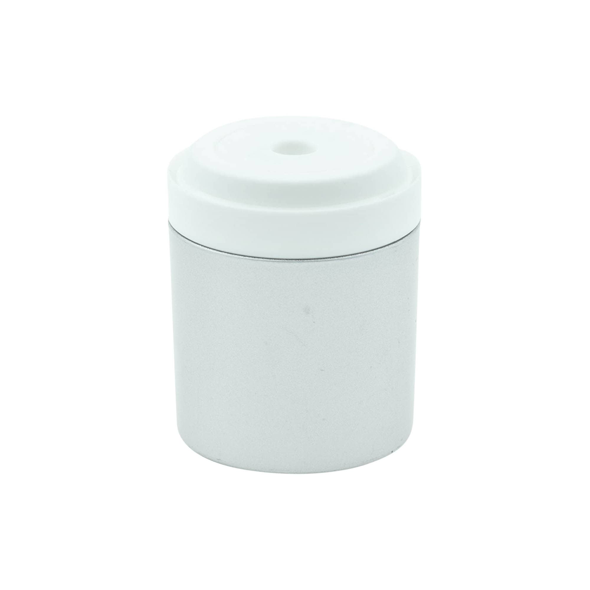 Flacon airless tête de pompe « Mezzo », plastique PP, argenté