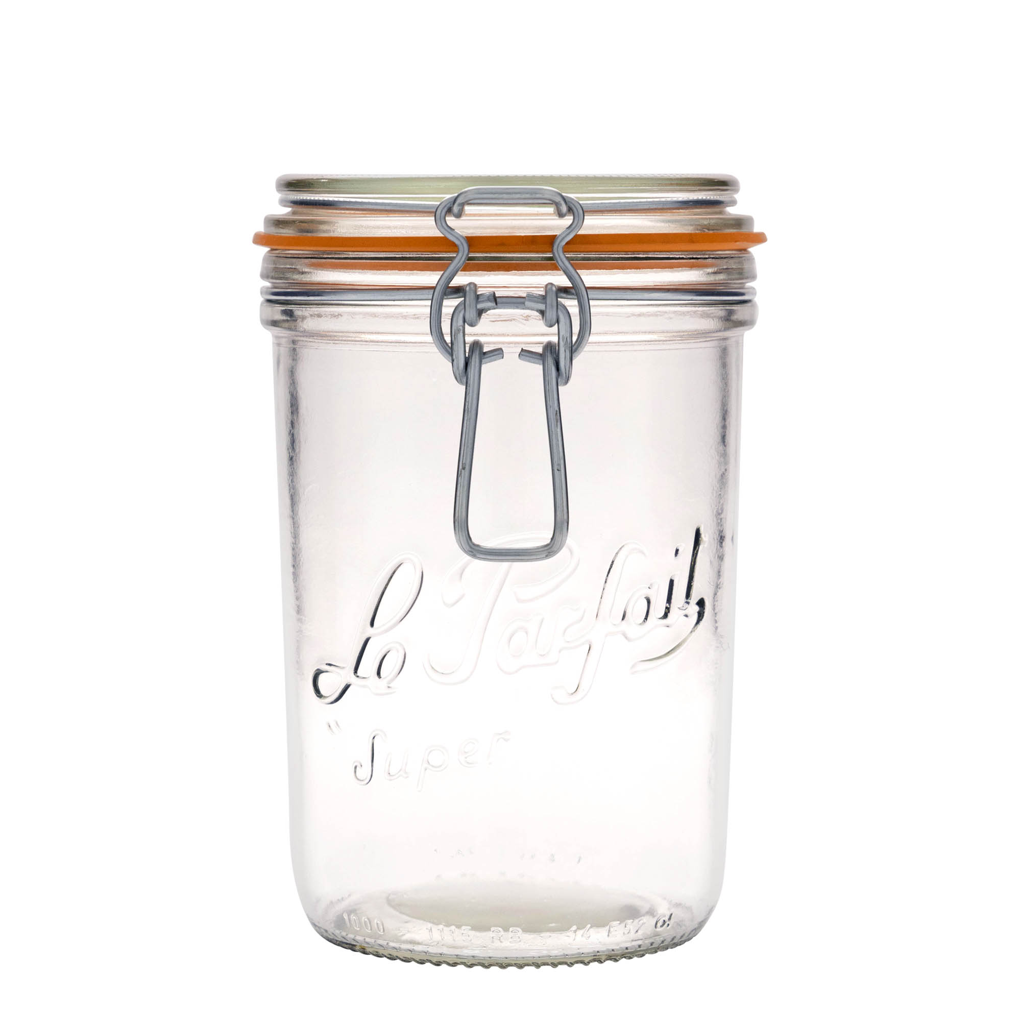Pot met beugelsluiting 'Le Parfait Super Terrine', 1000 ml, monding: beugelsluiting