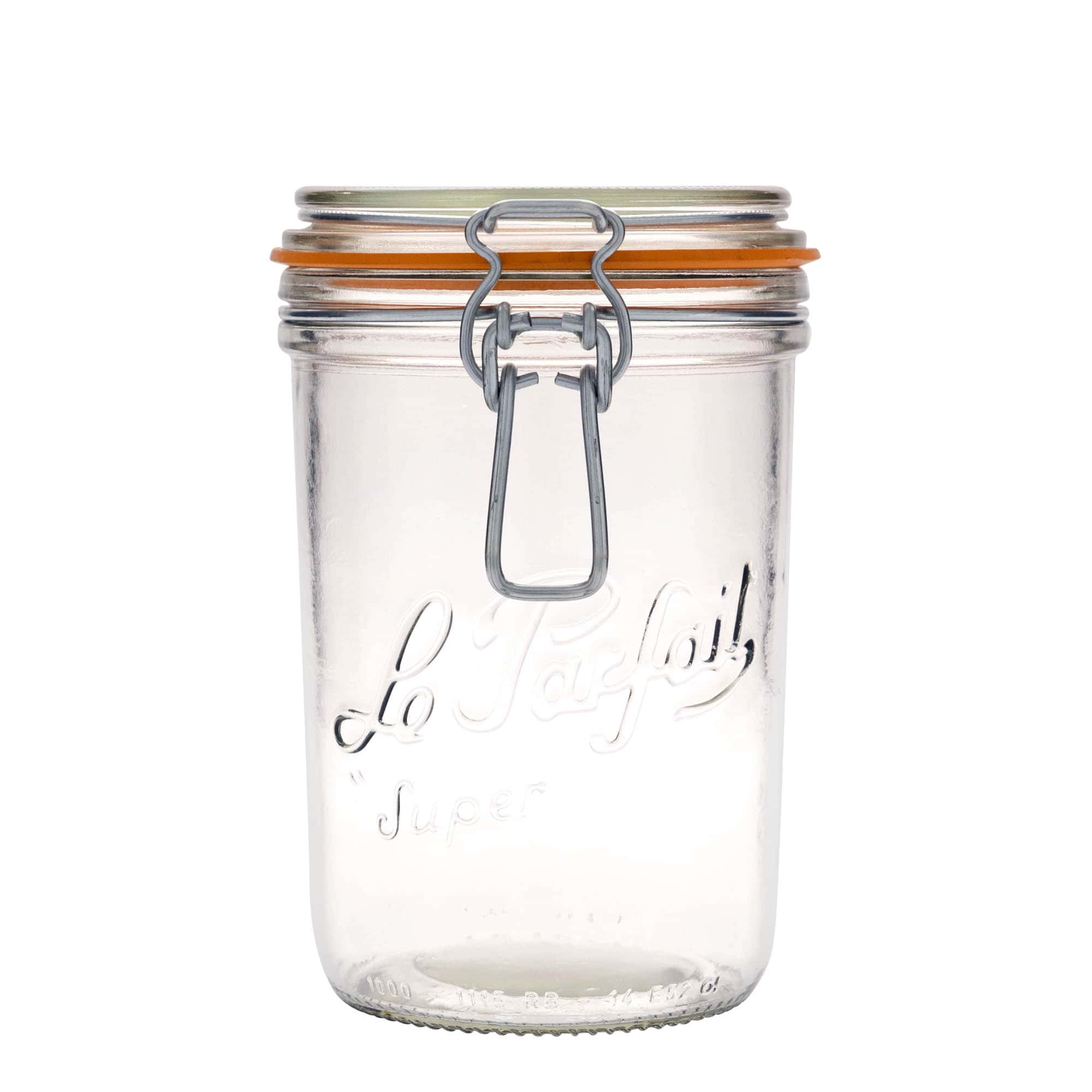 Pot met beugelsluiting 'Le Parfait Super Terrine', 1000 ml, monding: beugelsluiting