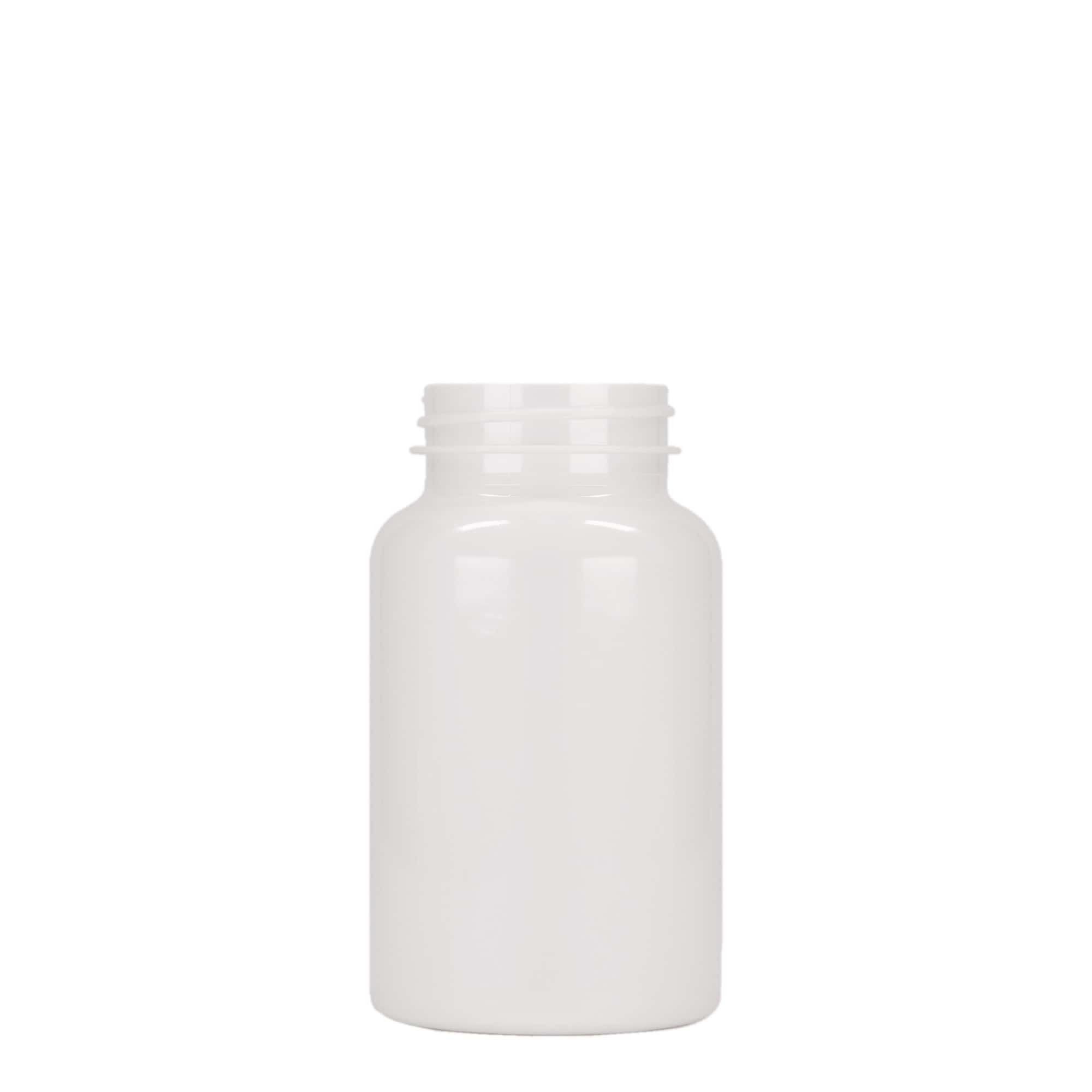 Packer en PET 200 ml, plastique, blanc, bouchage: 45/400