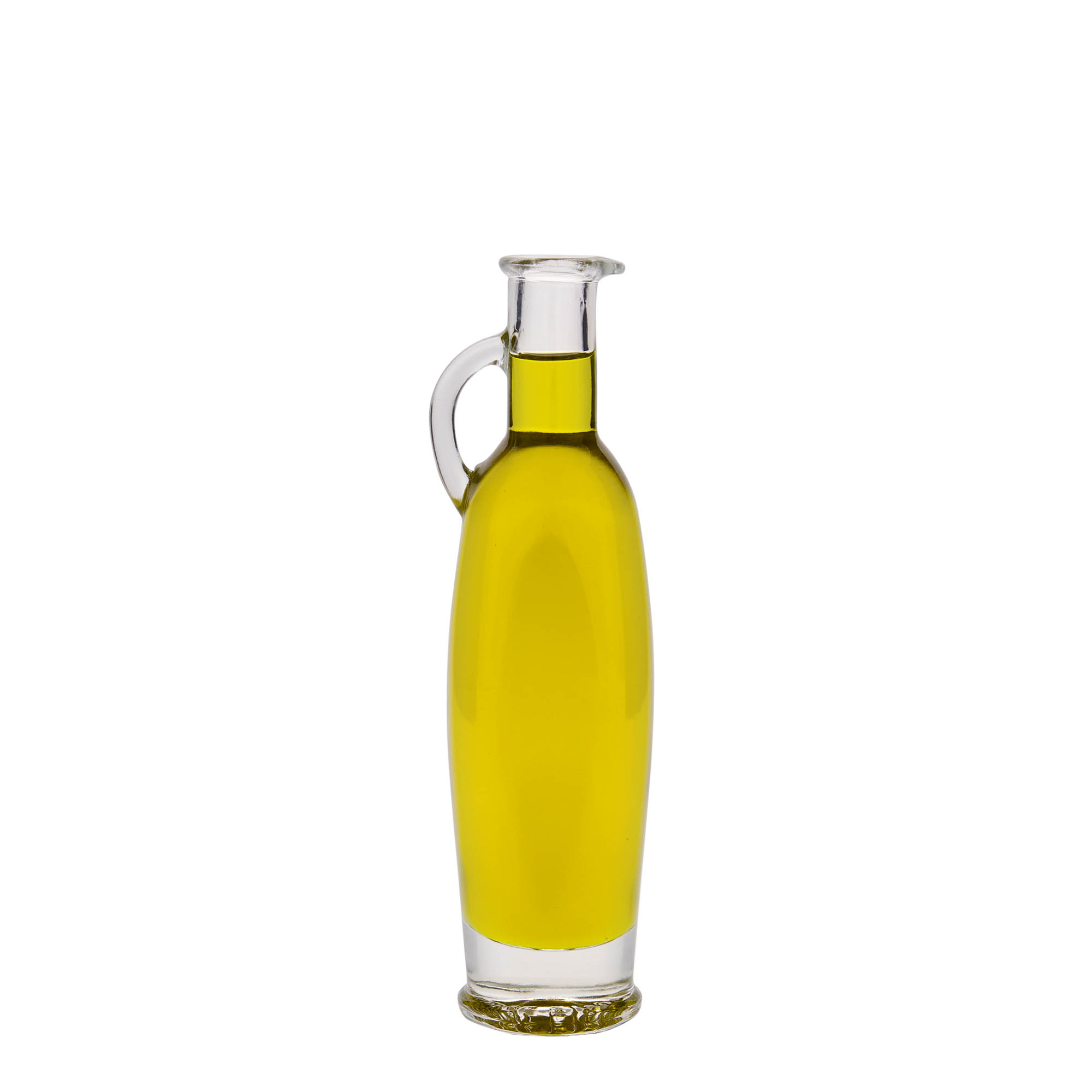 Glazen fles 'Eleganta', 100 ml, ovaal, monding: kurk Glazen fles 'Eleganta', 100 ml, ovaal, monding: kurk