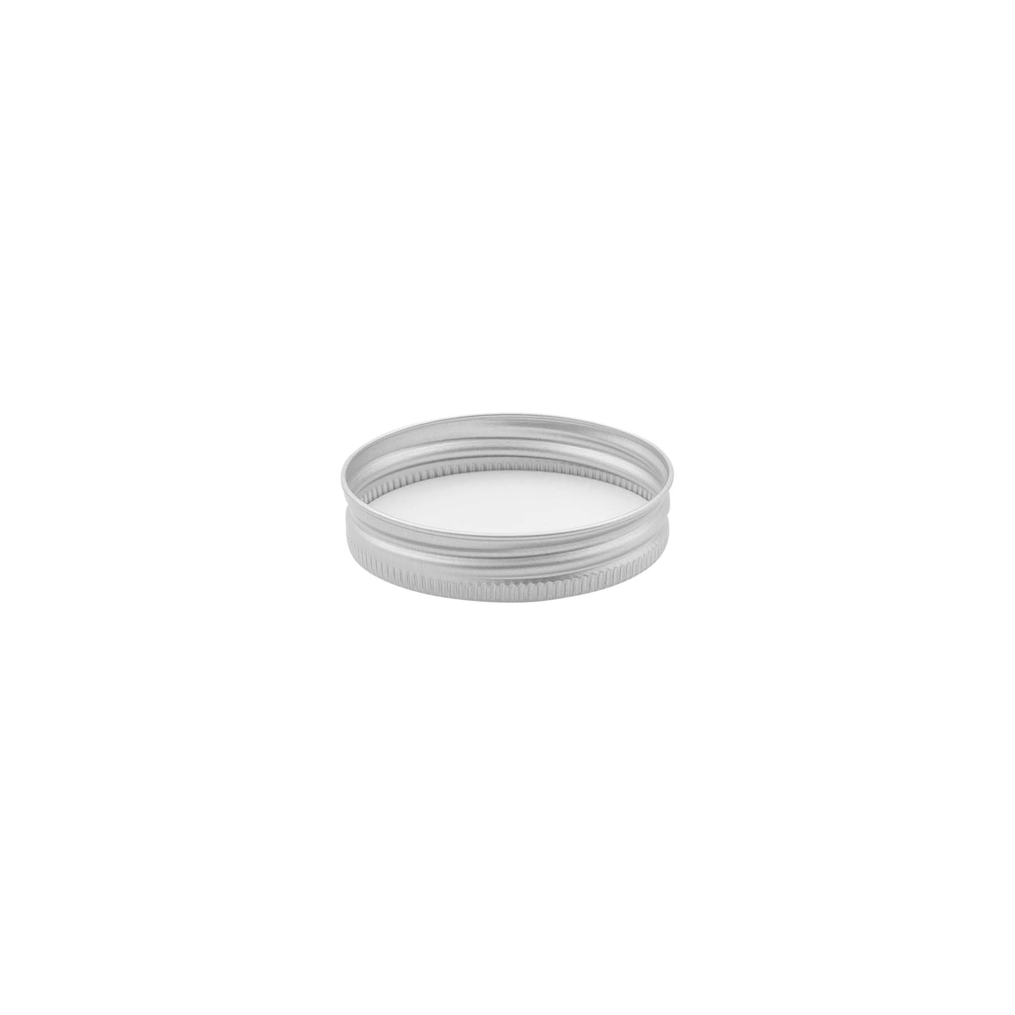 Schroefsluiting, metaal, zilver, voor monding: 48/400