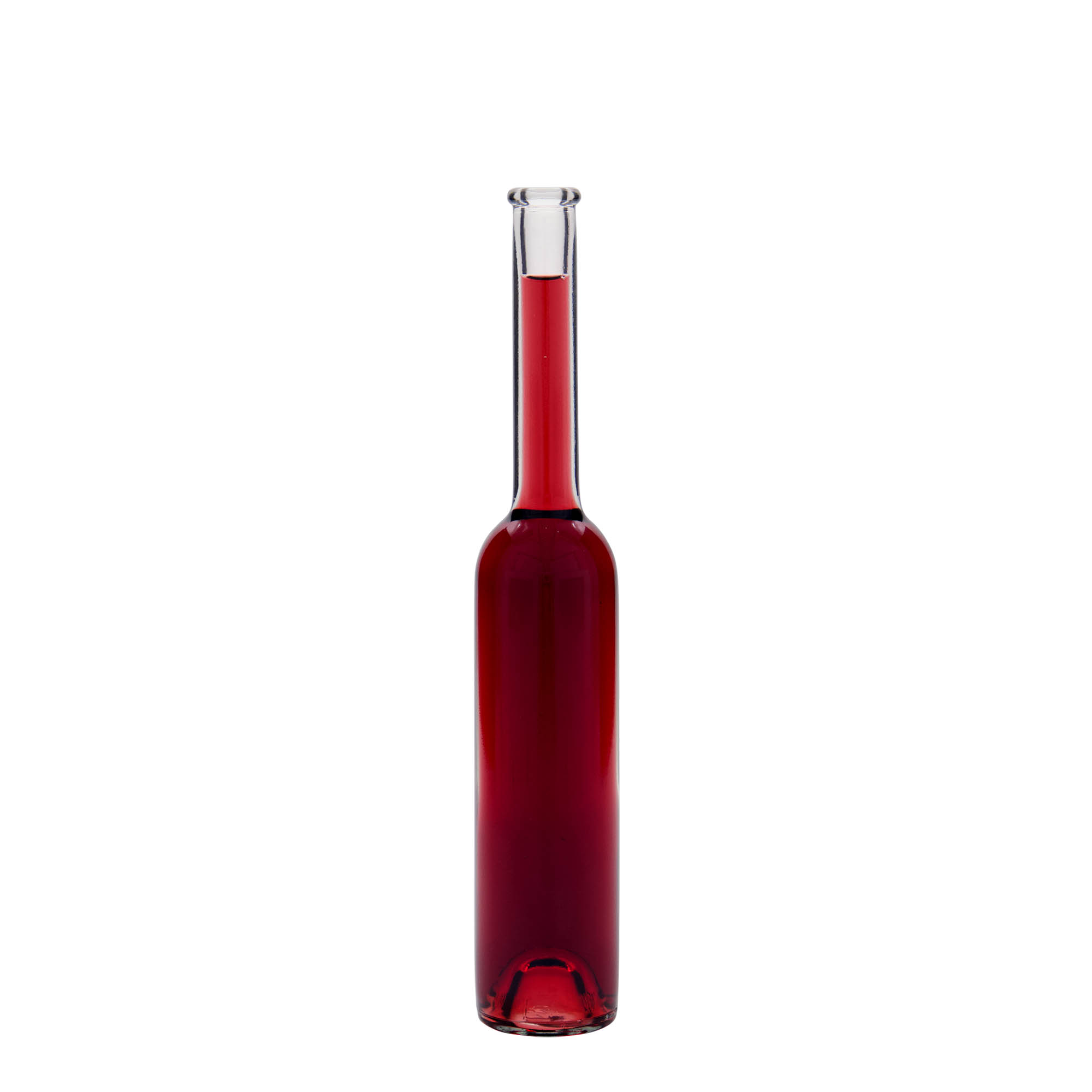 Glazen fles 'Platina', 100 ml, monding: kurk Glazen fles 'Platina', 100 ml, monding: kurk