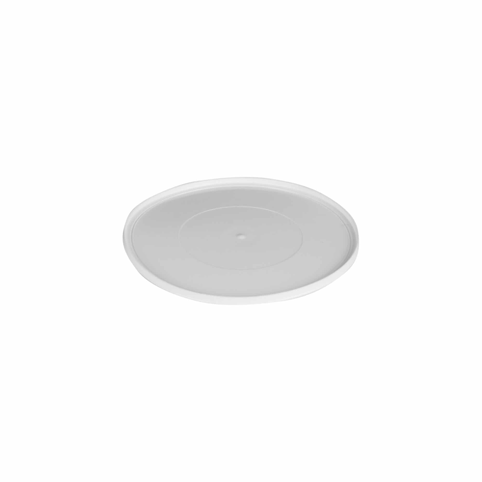 Couvertures pour 200 ml 'Bianca', plastique PP, blanc
