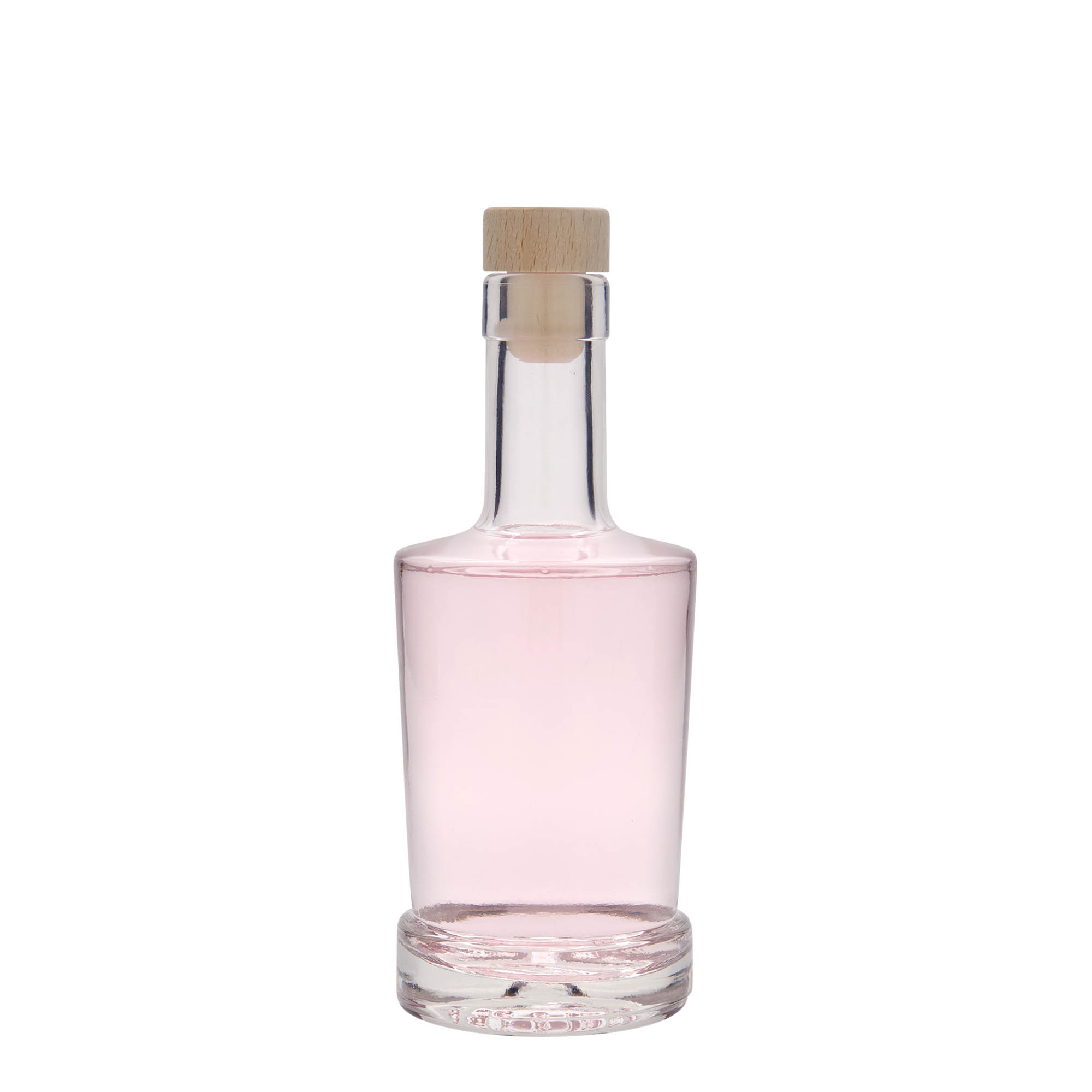 Bouteille en verre 250 ml 'Deborah', bouchage: bouchon