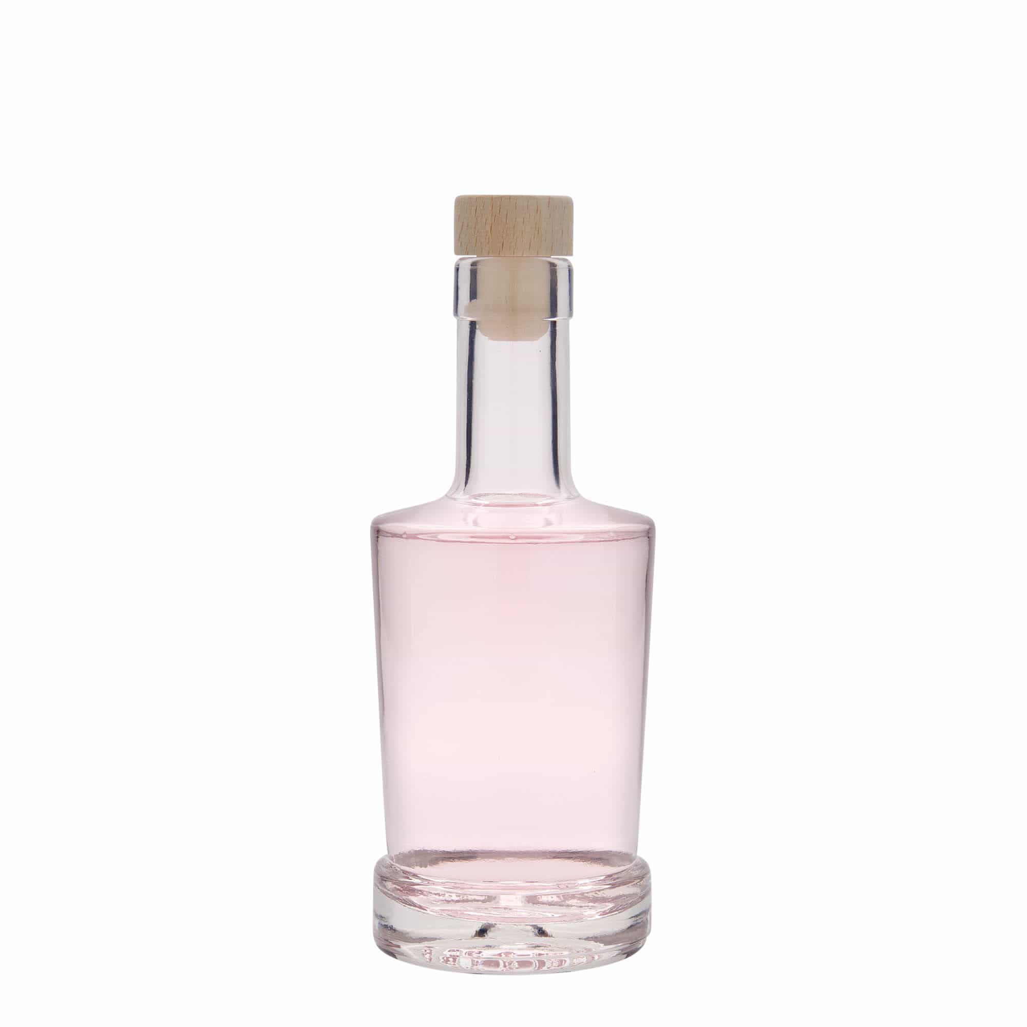 Bouteille en verre 250 ml « Deborah », bouchage: bouchon