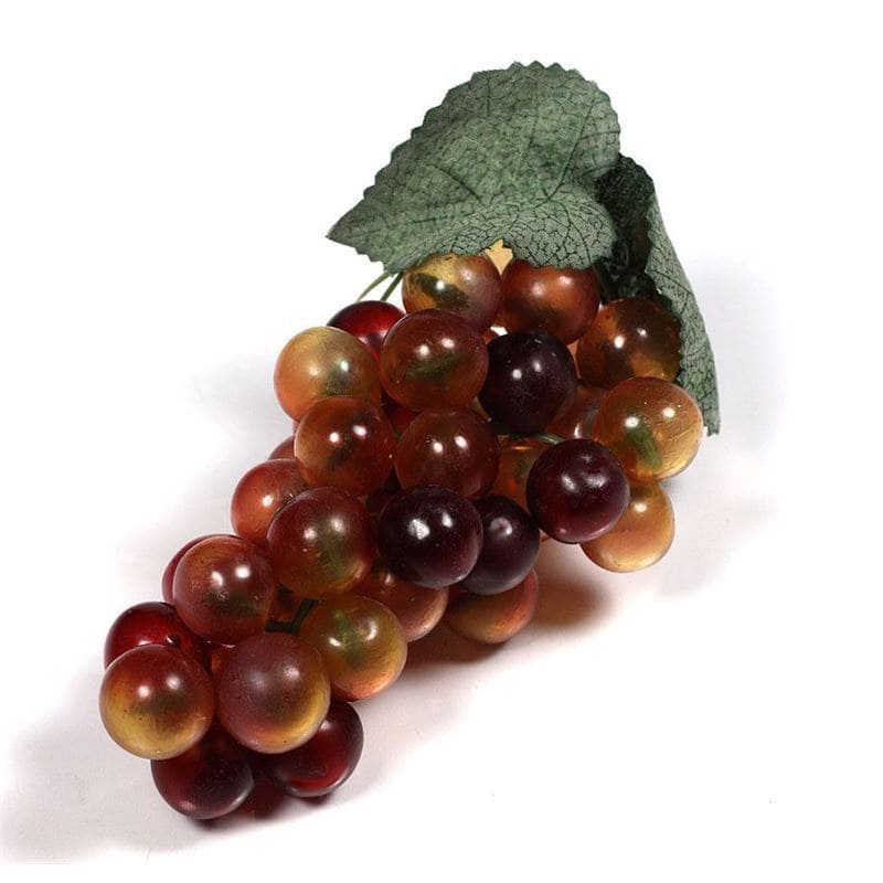 Plastic druiven, rood
