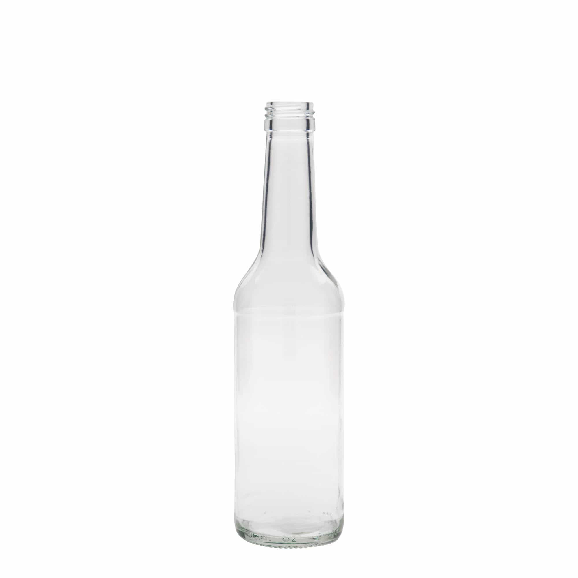 Bouteille en verre col droit 350 ml, bouchage: PP 28 Bouteille en verre col droit 350 ml, bouchage: PP 28