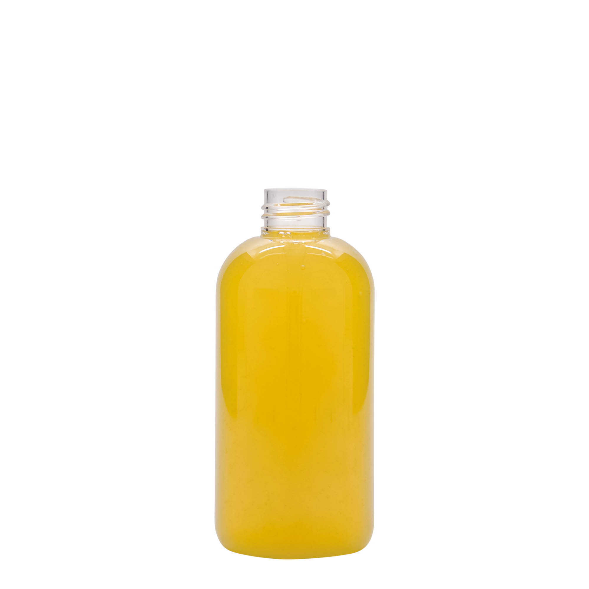 Petfles 'Boston', 200 ml, kunststof, monding: 24/410