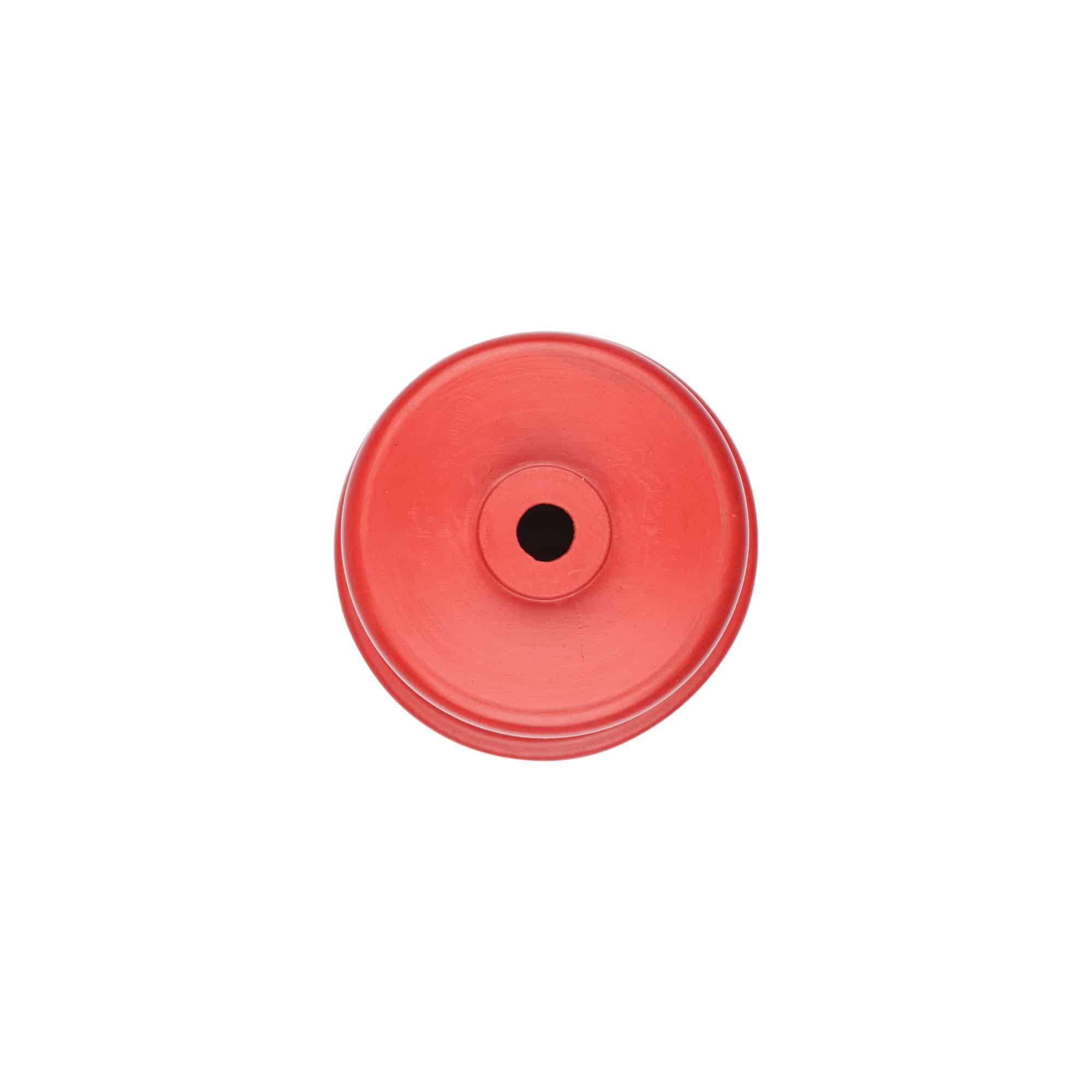 Capsule de foulage type 4a, caoutchouc, rouge