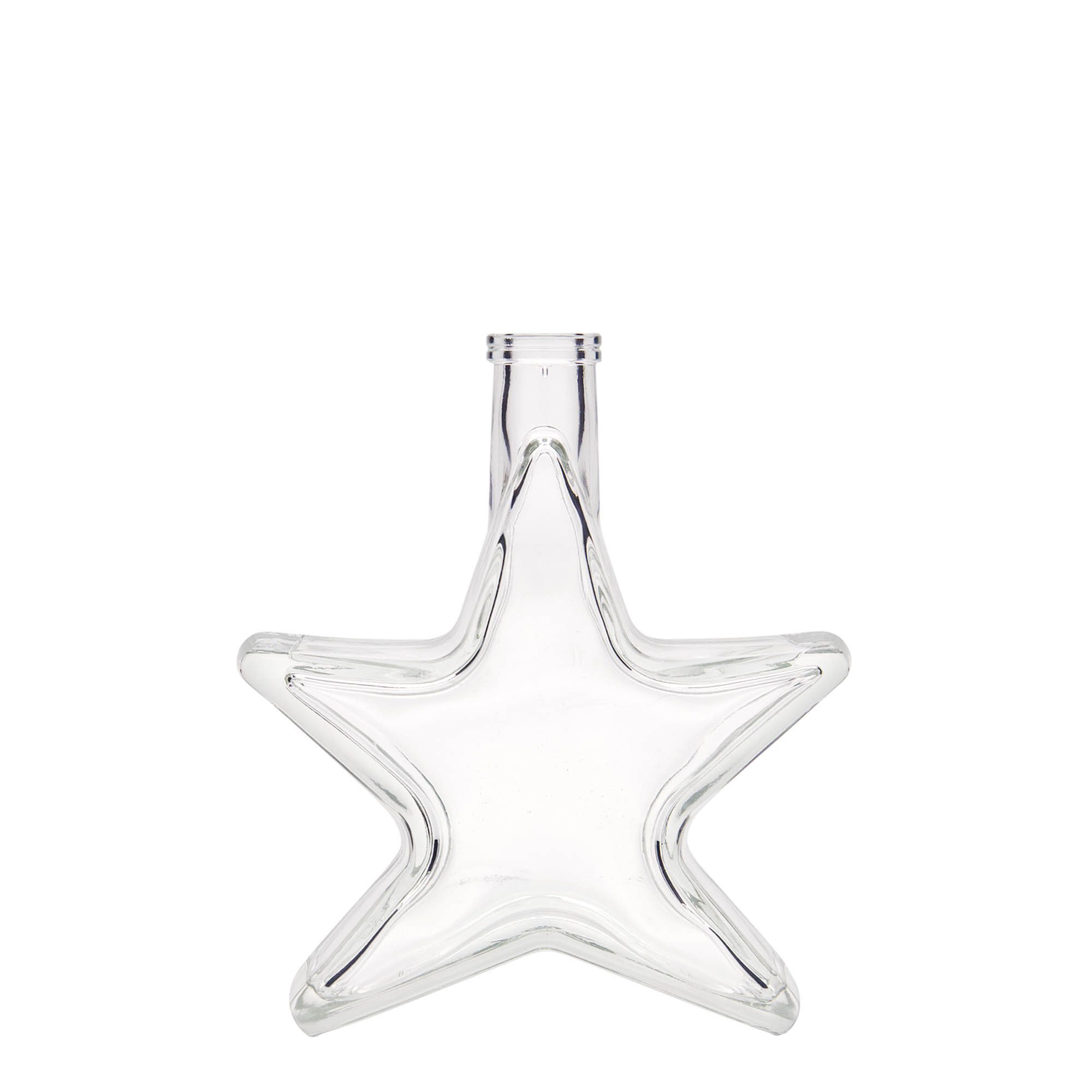 Bouteille en verre 200 ml 'Étoile', bouchage: bouchon
