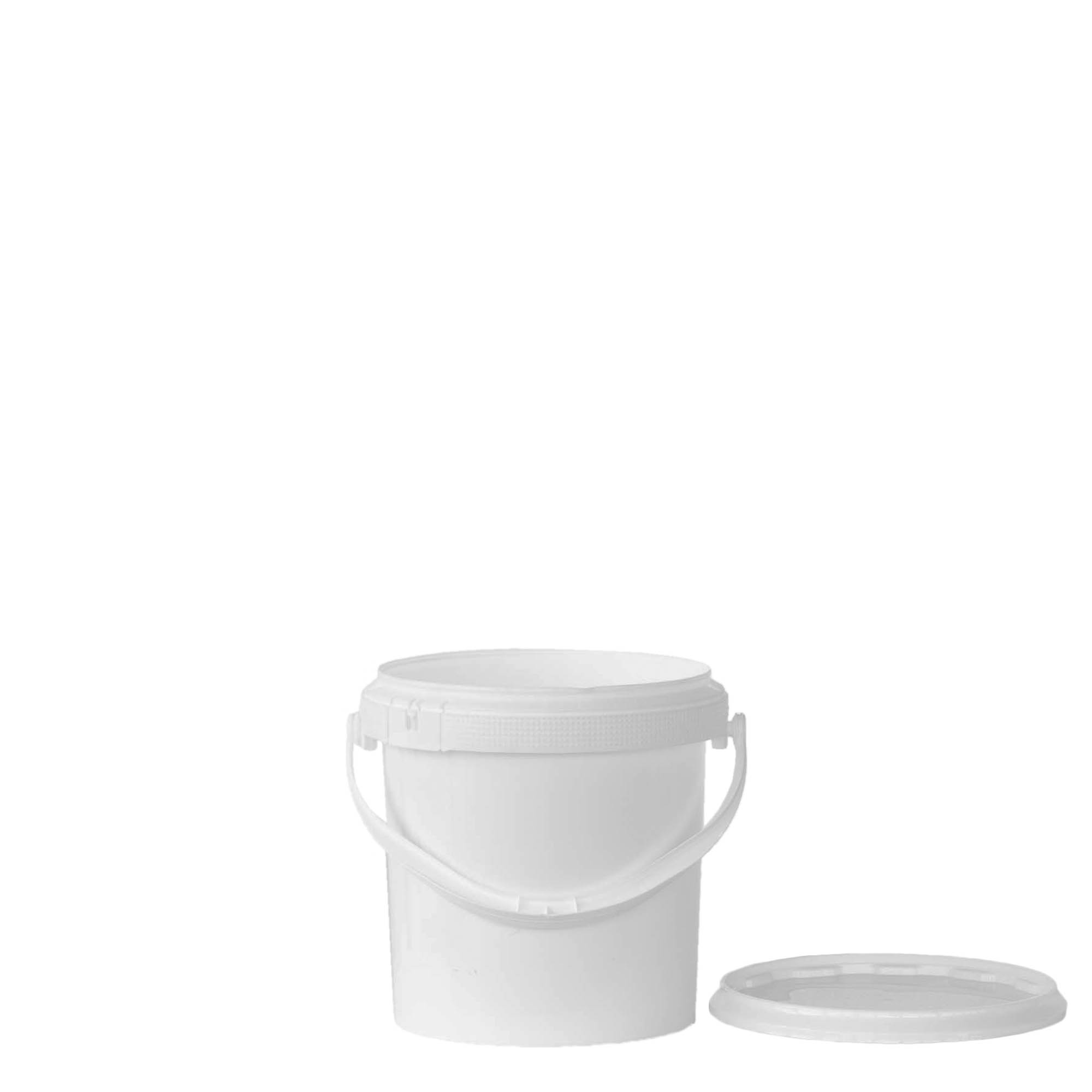 Emmer, 1,8 l, PP-kunststof, wit Emmer, 1,8 l, PP-kunststof, wit
