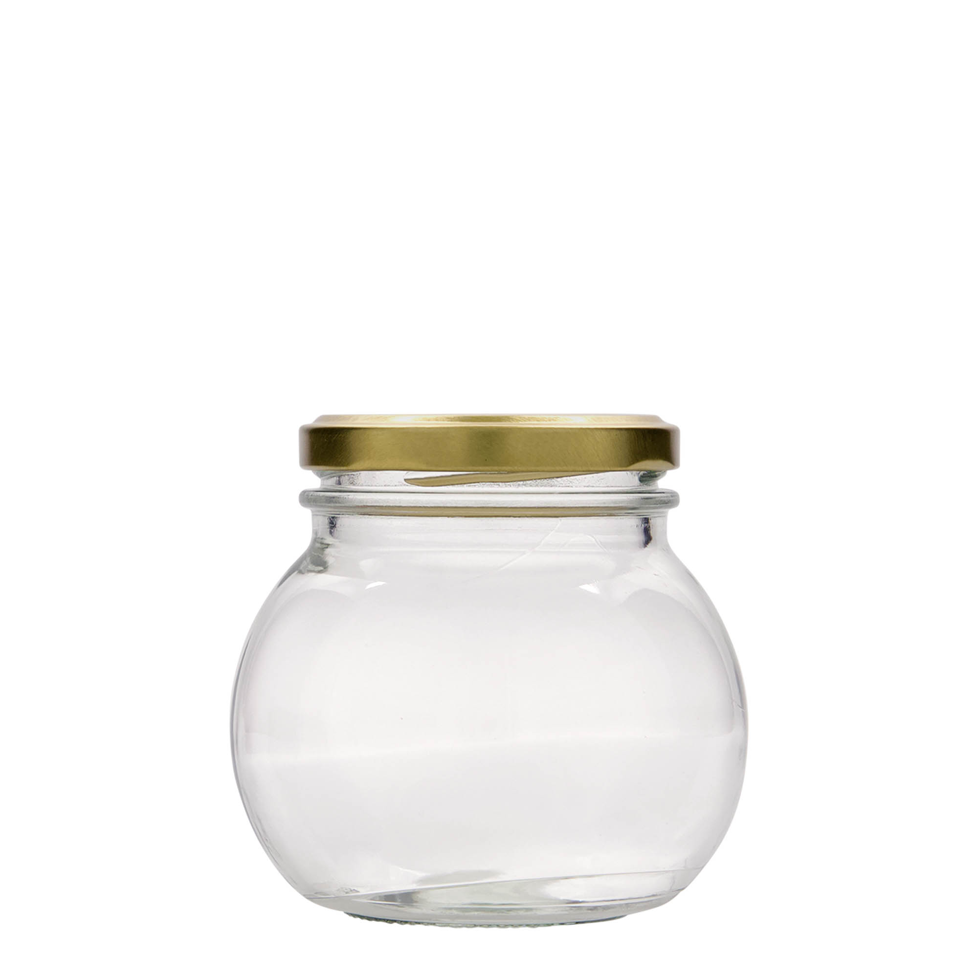 Bolvormige pot, 314 ml, monding: twist-off (TO 63) Bolvormige pot, 314 ml, monding: twist-off (TO 63)