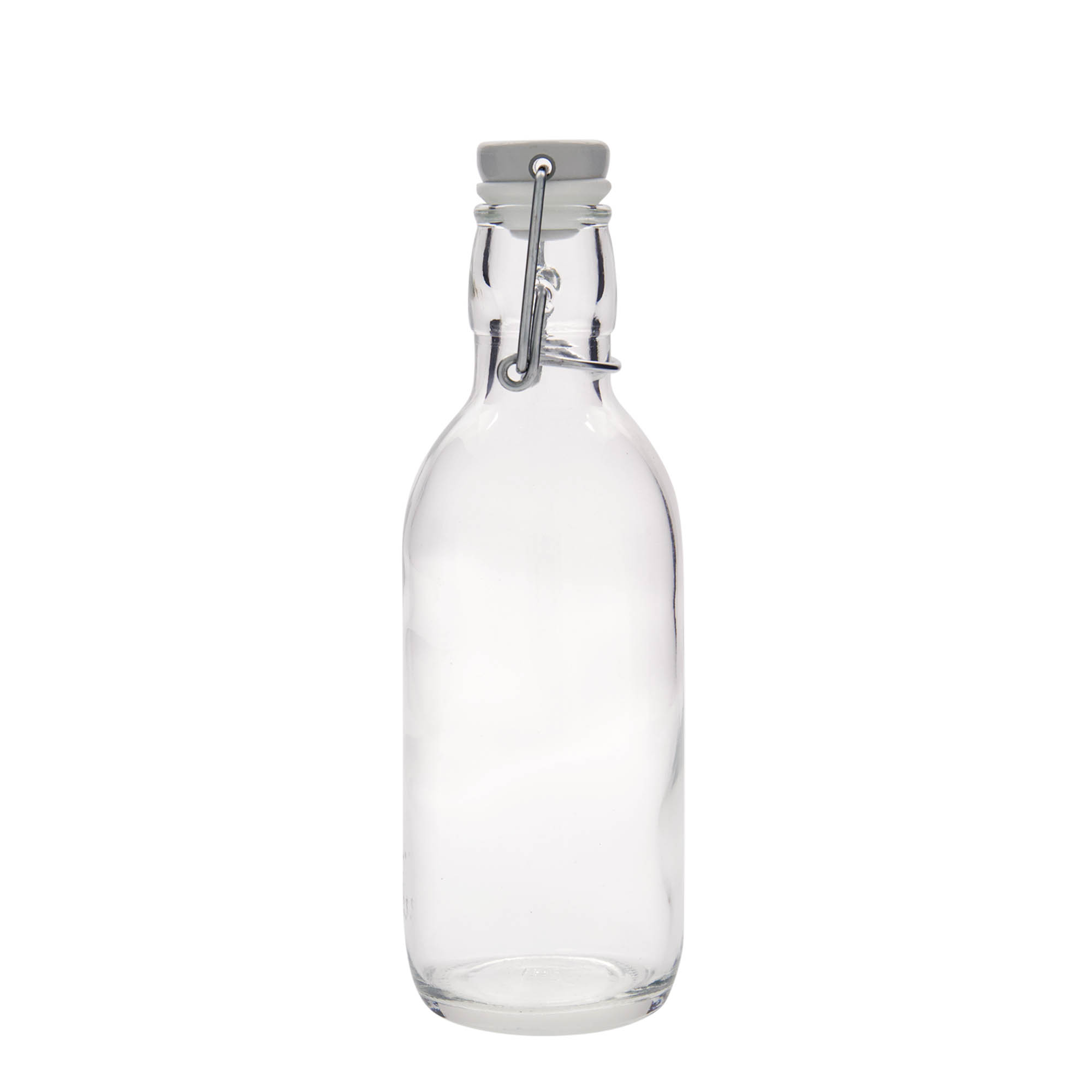 Glazen fles 'Emilia', 500 ml, monding: beugelsluiting