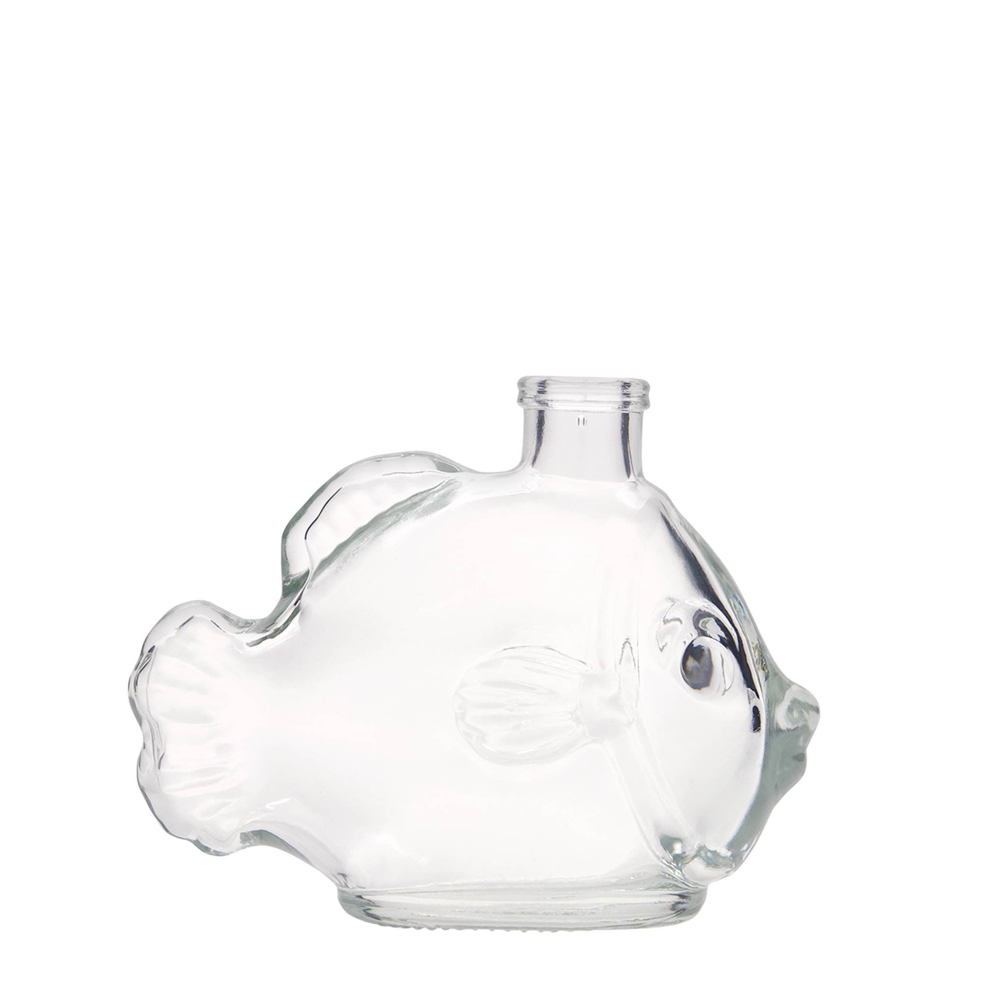 Bouteille en verre 200 ml 'Poisson', bouchage: bouchon