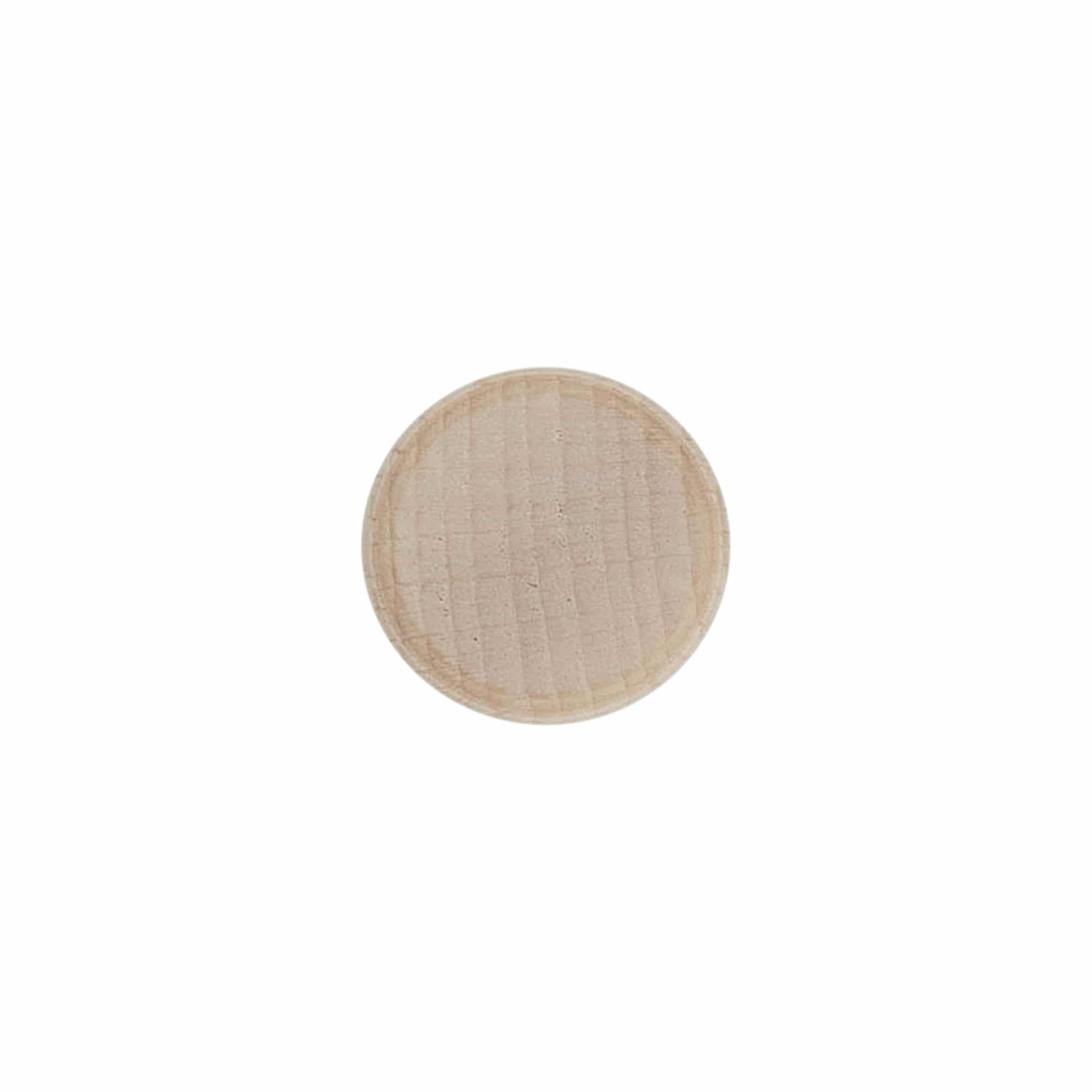 Dopkurk met doseeropening, 19 mm, kunststof-hout/kunststof, meerkleurig, voor monding: kurk