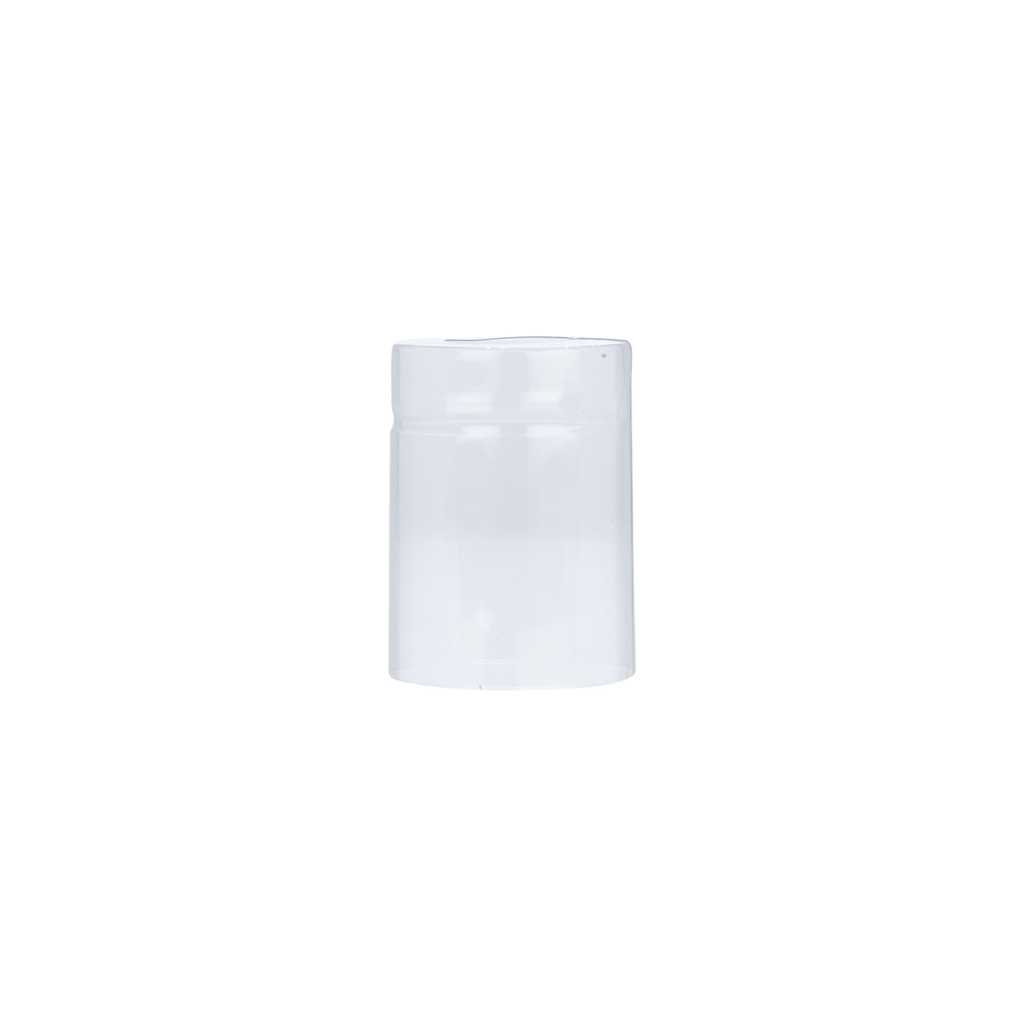 Krimpcapsule 25x35, pvc-kunststof Krimpcapsule 25x35, pvc-kunststof