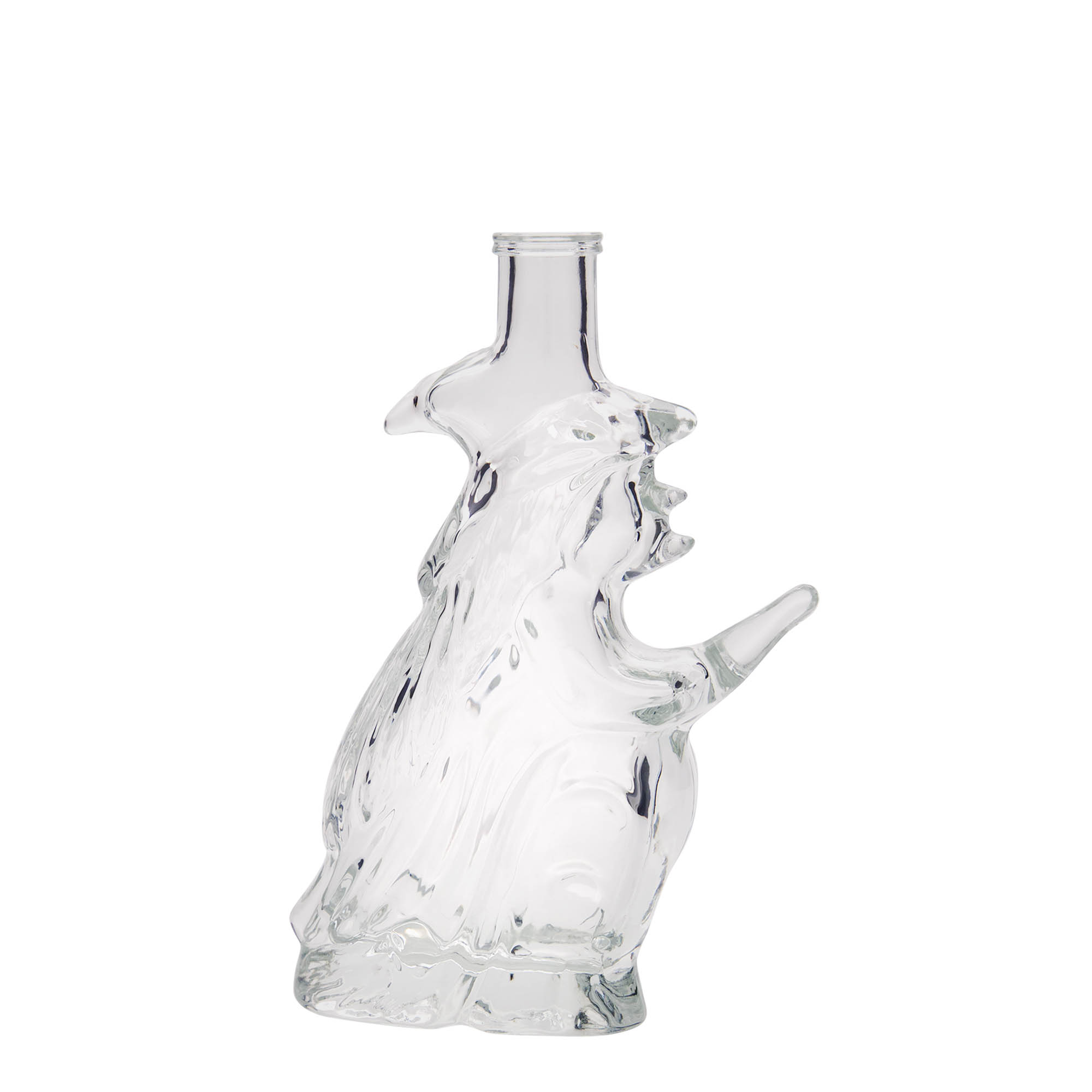 Glazen fles 'Heks', 200 ml, monding: kurk Glazen fles 'Heks', 200 ml, monding: kurk