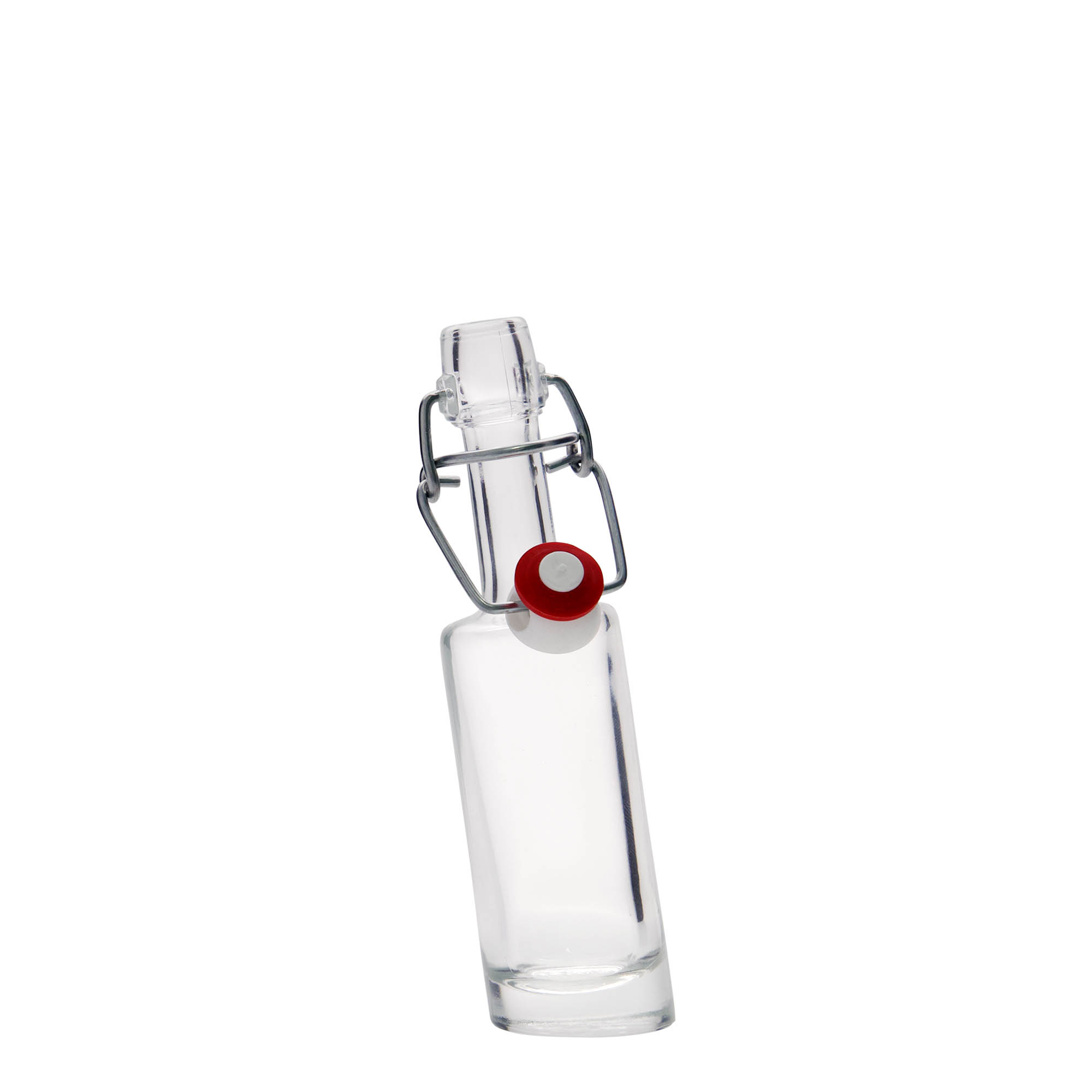 Glazen fles 'Bounty', 40 ml, monding: beugelsluiting