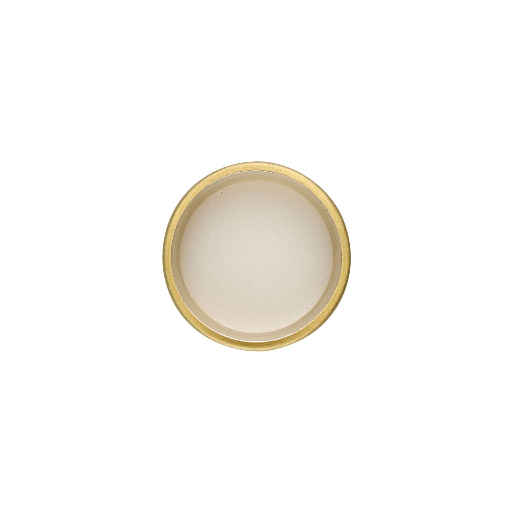 Schroefdop, metaal, zilver, voor opening: GPI 28/400