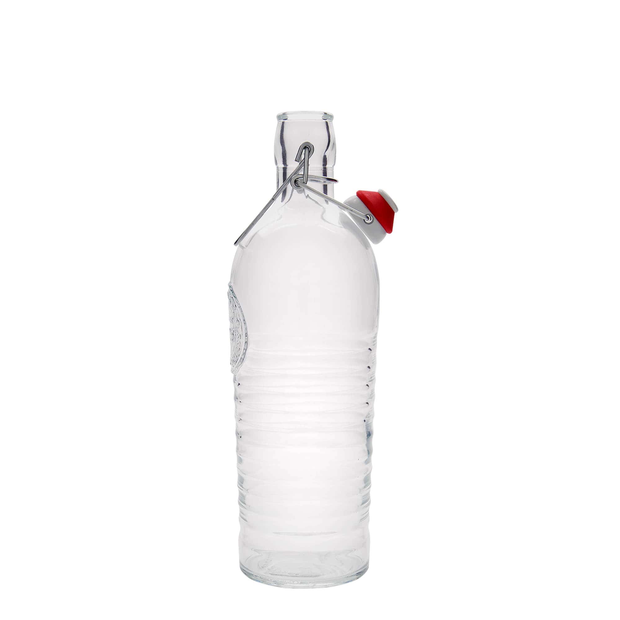 Bouteille en verre 1 200 ml « Officina 1825 », bouchage: bouchon mécanique