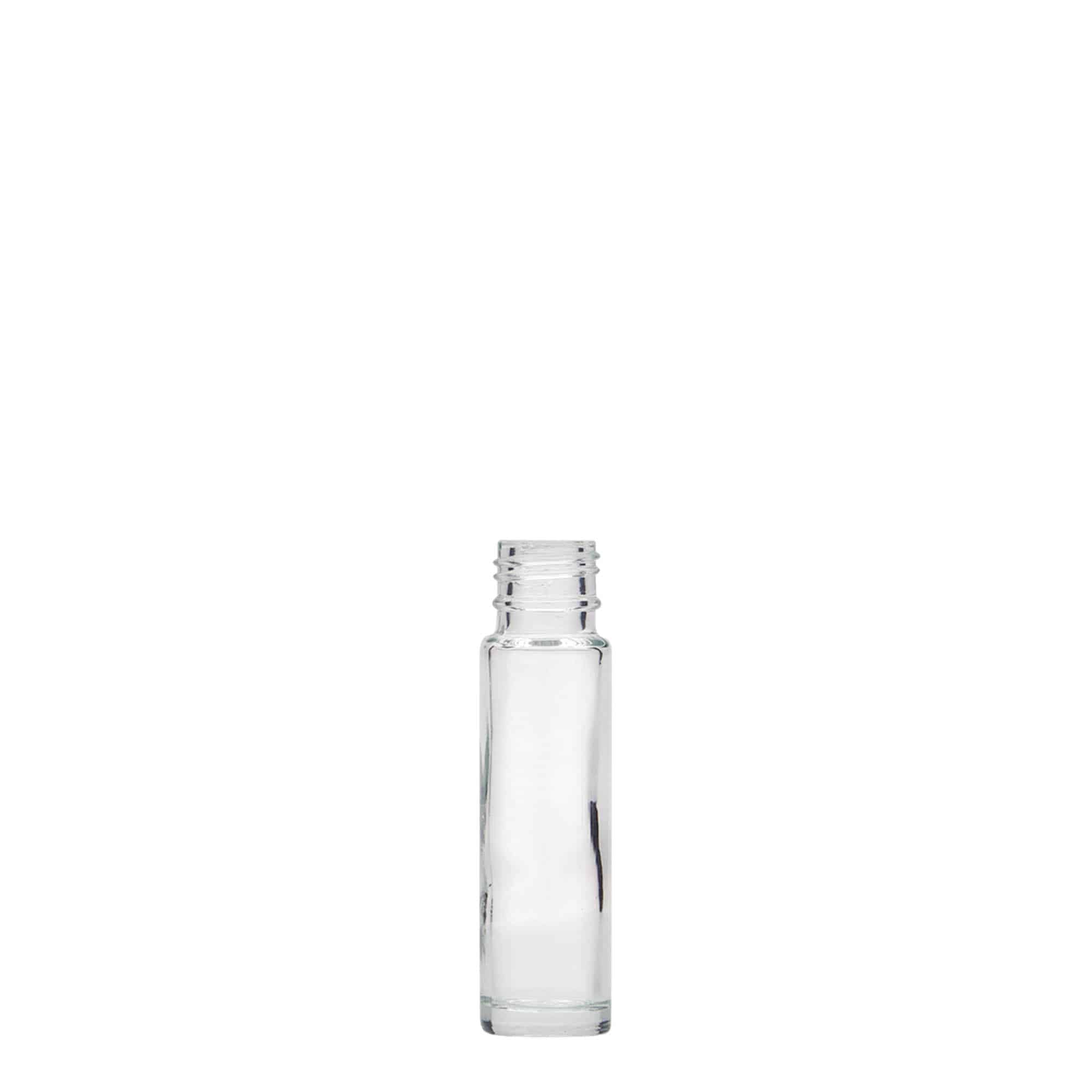 Rollerflesje, 10 ml, glas, monding: schroefsluiting